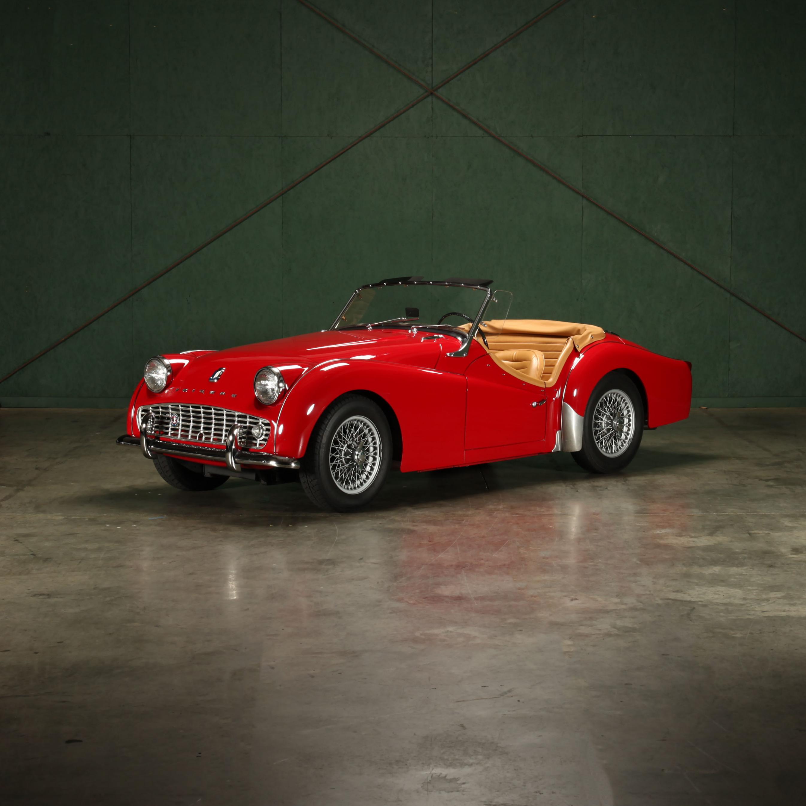 1960 Triumph TR3A (Lot 615 - The October Estate AuctionOct 1, 2020