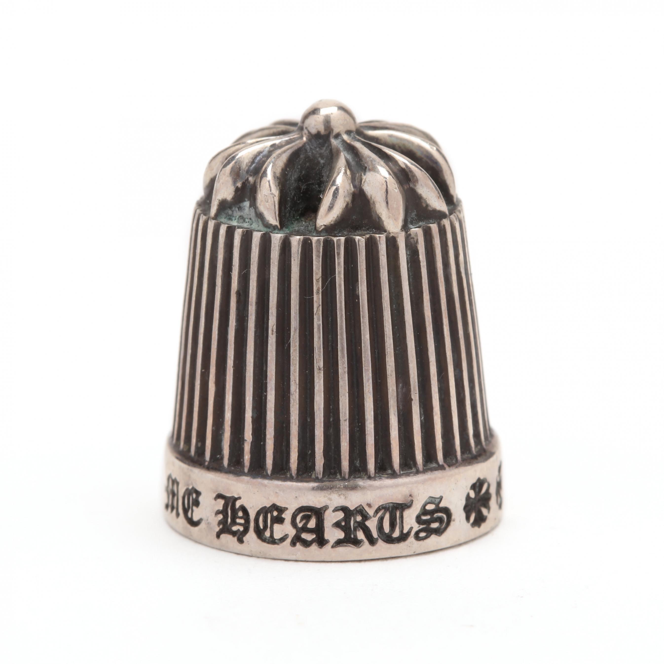 Chrome Hearts Sterling Silver Thimble (Lot 1346 - Estate Jewelry