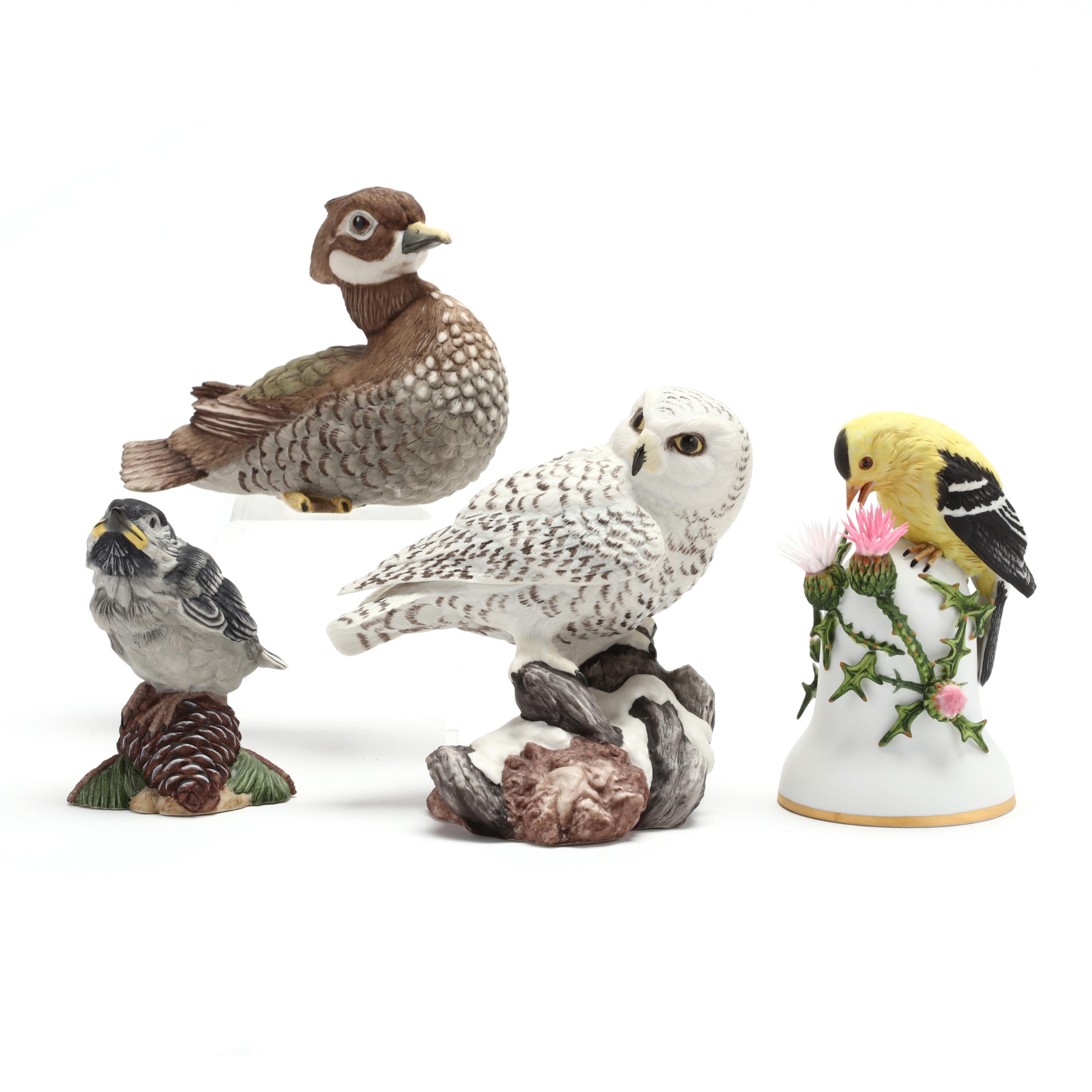 Druipend Draai vast kleurstof Four Small Boehm Porcelain Bird Figurines (Lot 6 - The October Estate  AuctionOct 1, 2020, 10:00am)