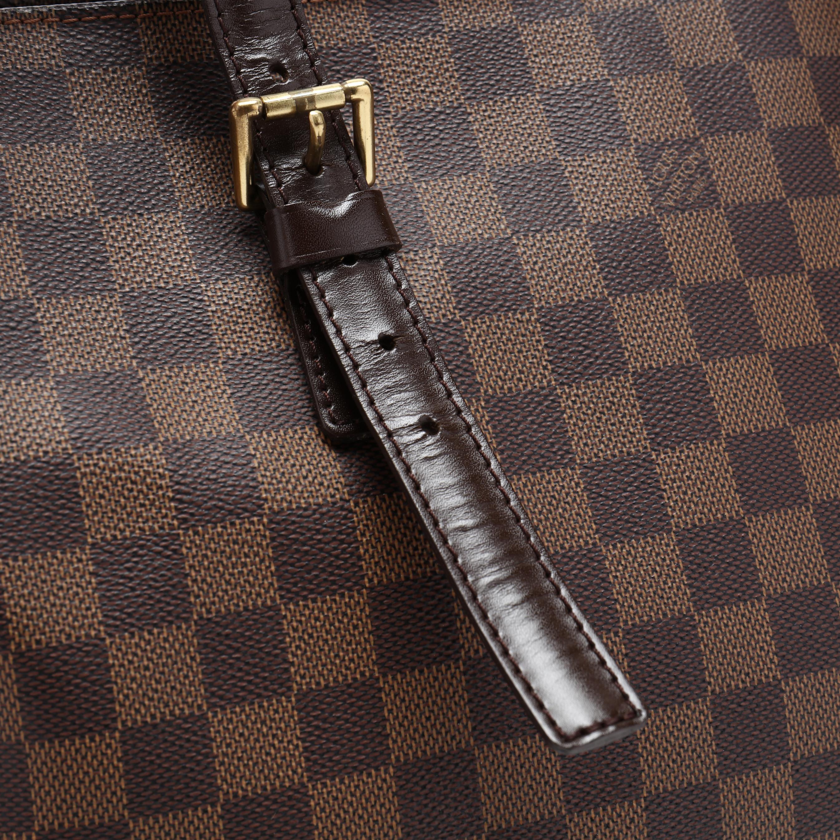 Brown Louis Vuitton Damier Ebene Chelsea Shoulder Bag – Designer Revival