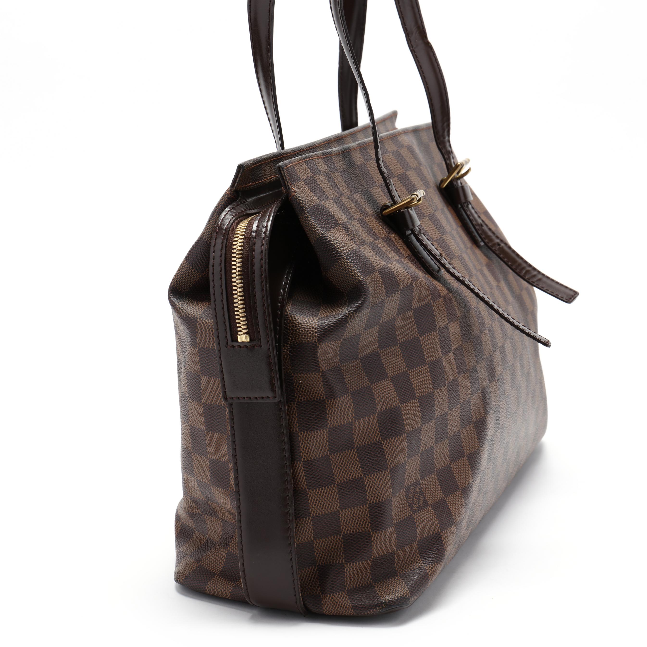 Authentic Louis Vuitton Chelsea Damier Ebene Shoulder bag F/S DHL EMS