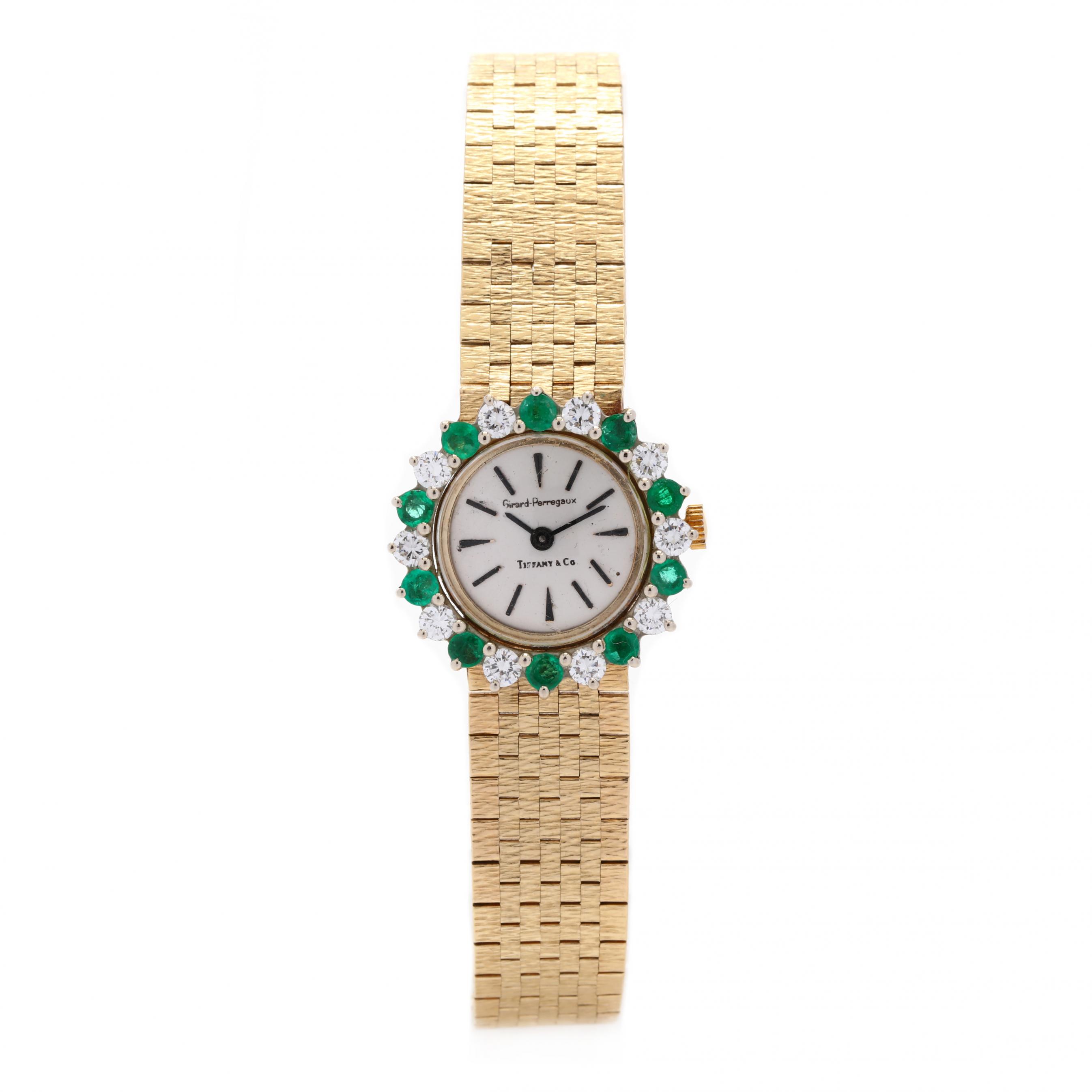 Girard Perregaux 14 kt gold and diamond watch _57.JPG?set_id=8800005007 main image 2