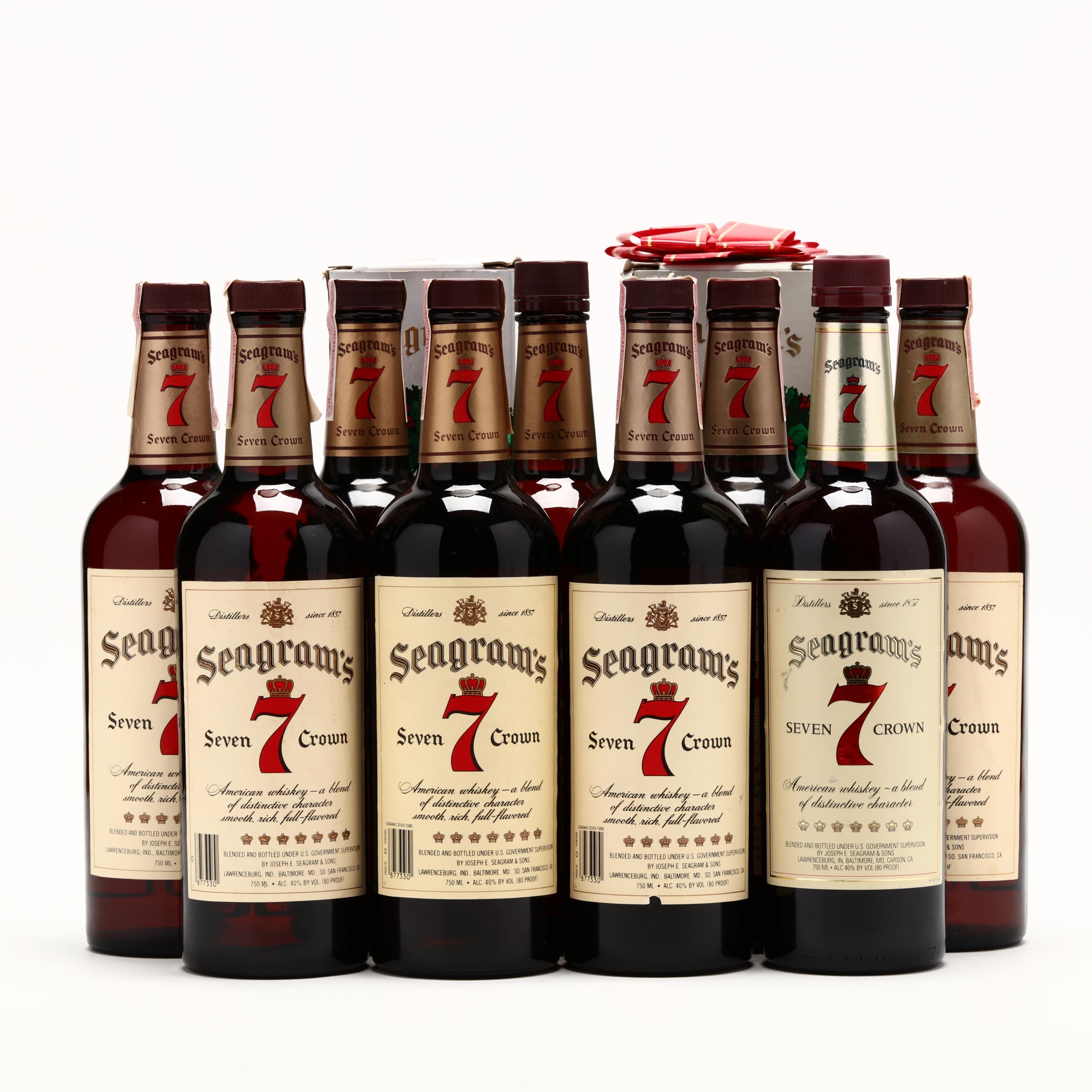Seagram's 7 Crown American Blended Whiskey (Lot 8091 - Rare