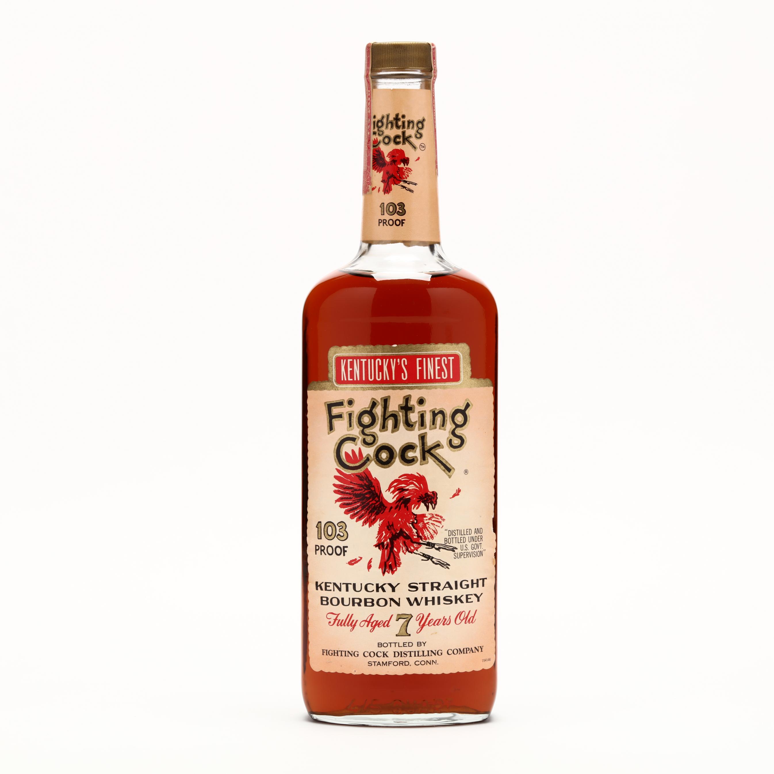 Buy Fighting Cock 8 Year Old Bourbon 1991 103 Proof | FLASK
