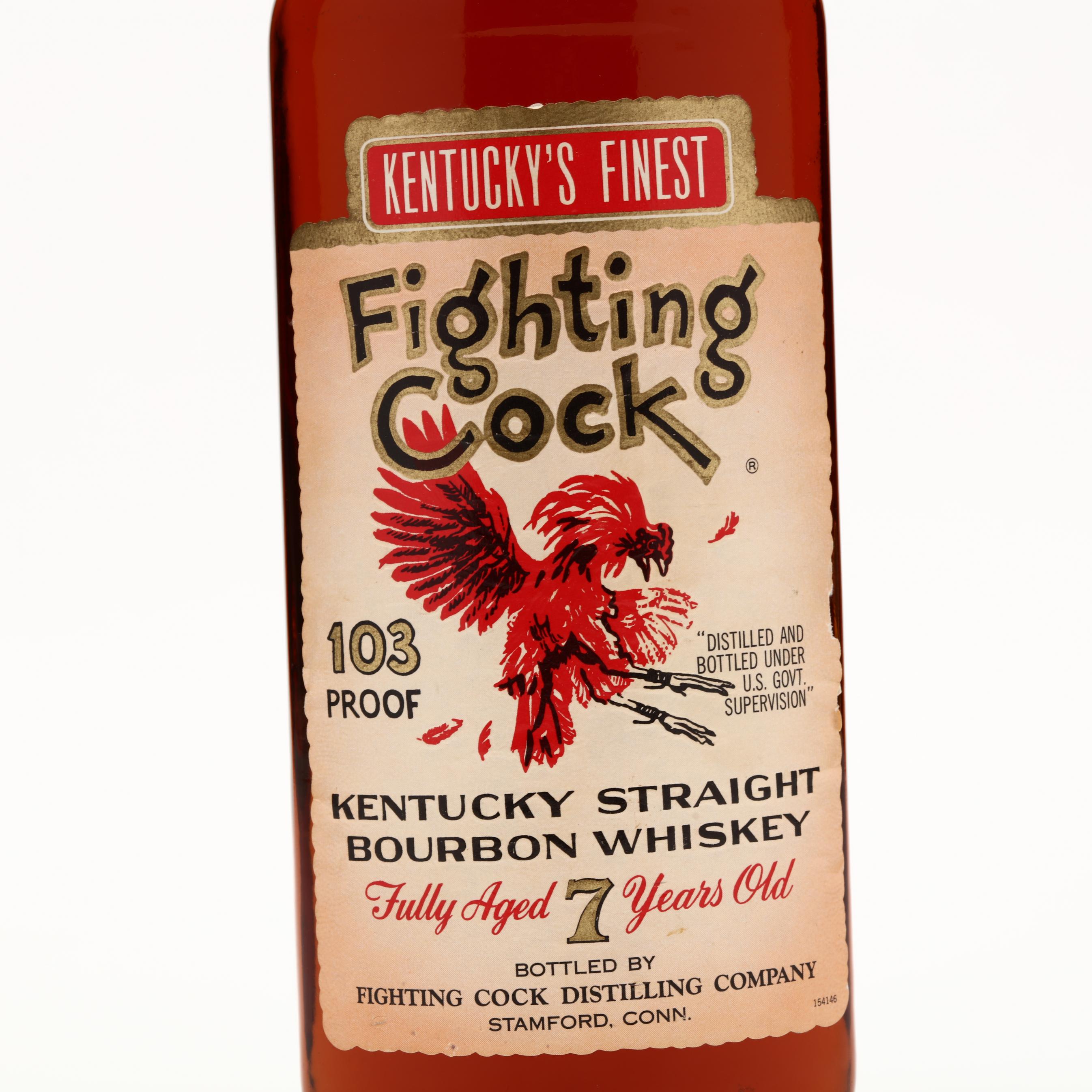 Buy Fighting Cock 8 Year Old Bourbon 1991 103 Proof | FLASK