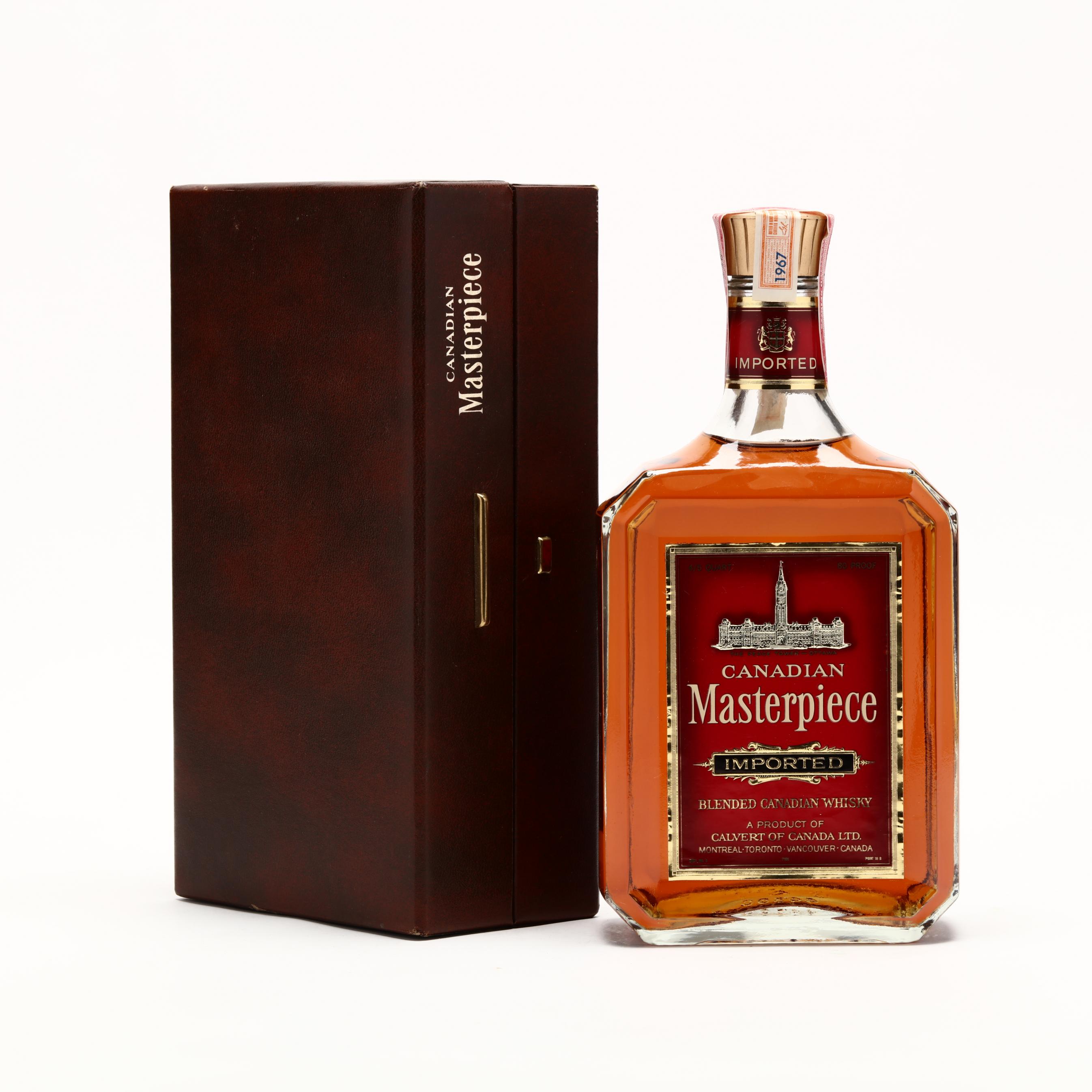 古酒　CANADIAN Masterpiece 750ml ウイスキー Canadian Masterpiece Whisky (Lot 8138 - Rare SpiritsDec 4, 2020, 1
