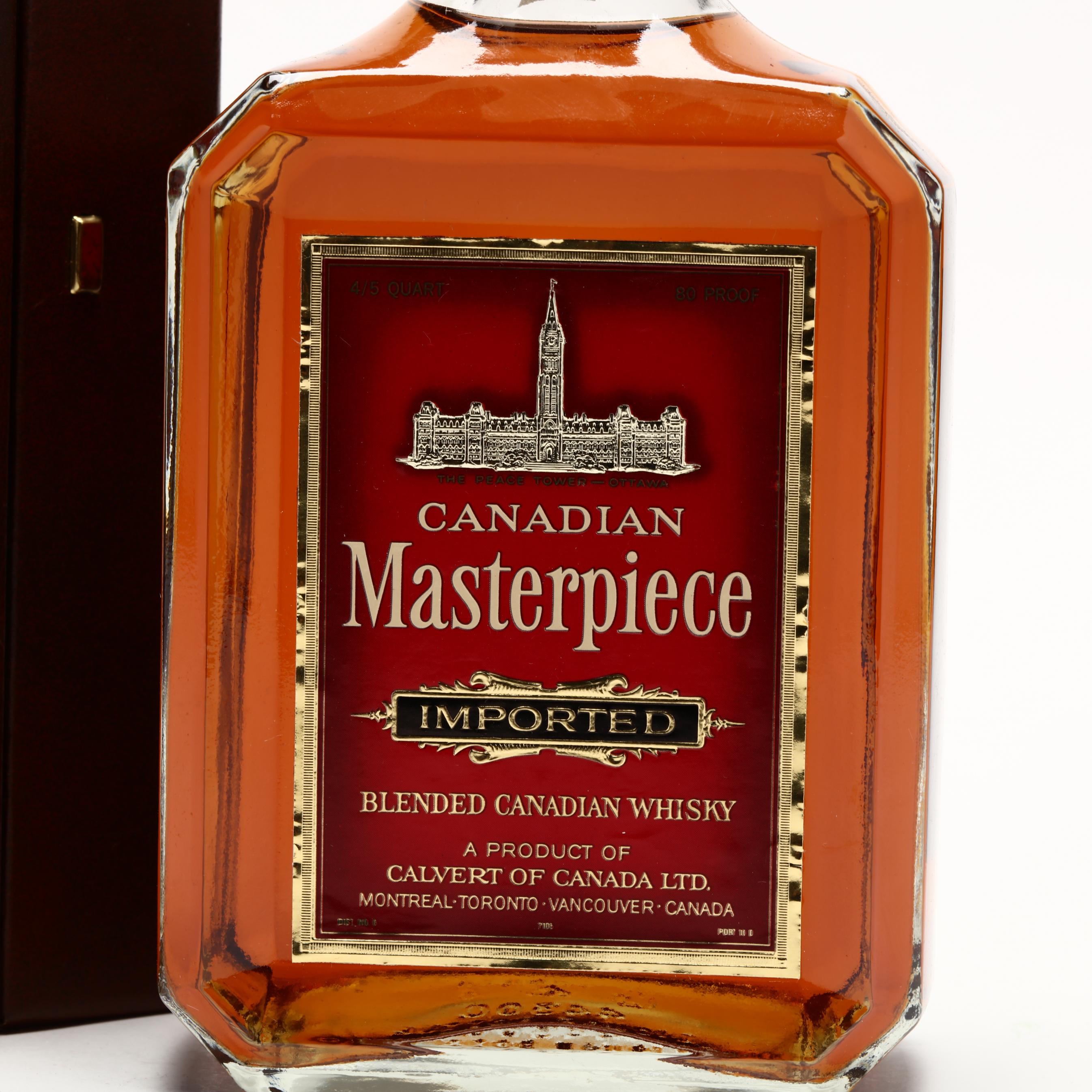 Canadian Masterpiece Whisky (Lot 8138 - Rare SpiritsDec 4, 2020, 1