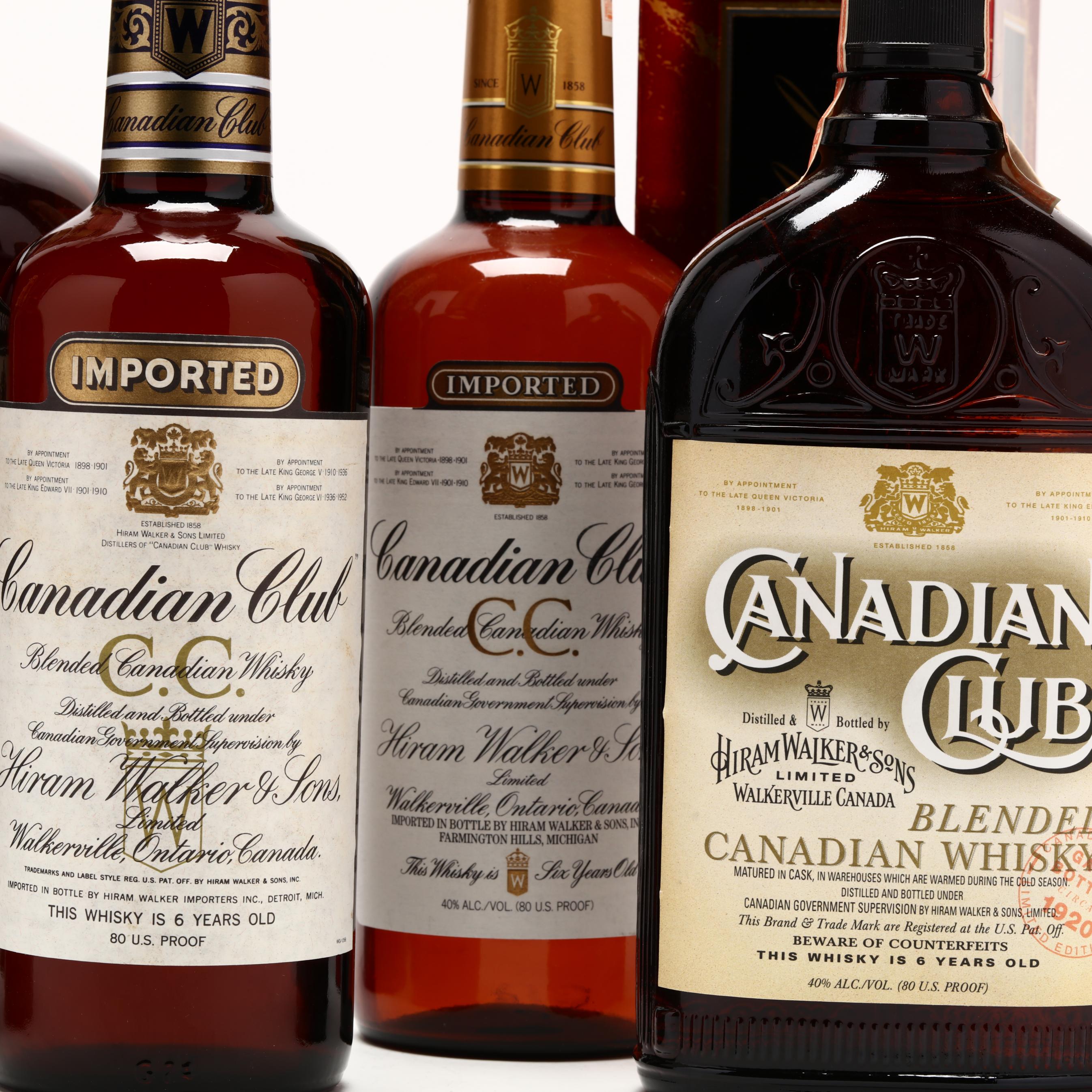 Canadian Club Whisky (Lot 8135 - Rare SpiritsDec 4, 2020, 1:00pm)