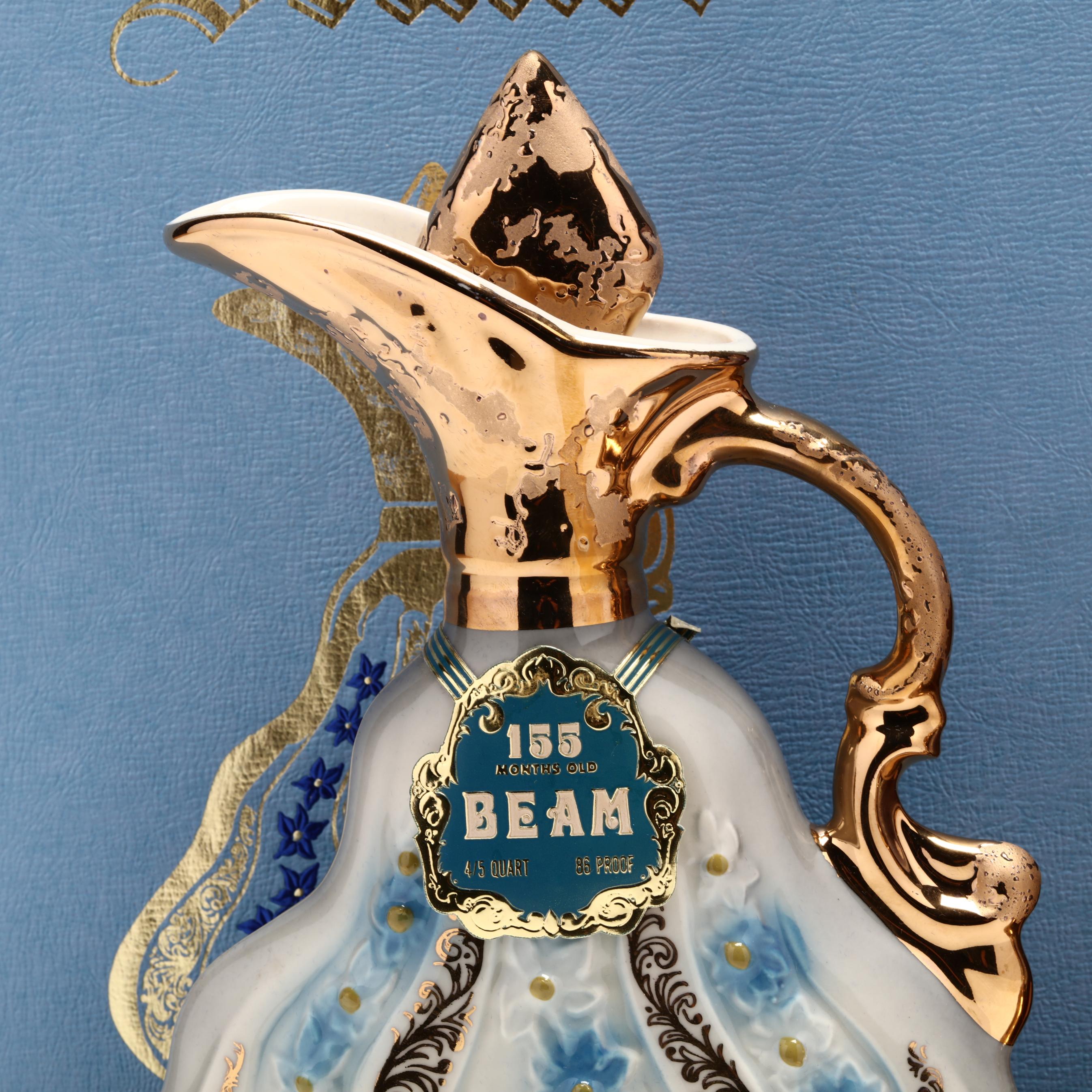 Jim Beam 175 Months and 155 Months Decanters (Lot 8187 - Rare