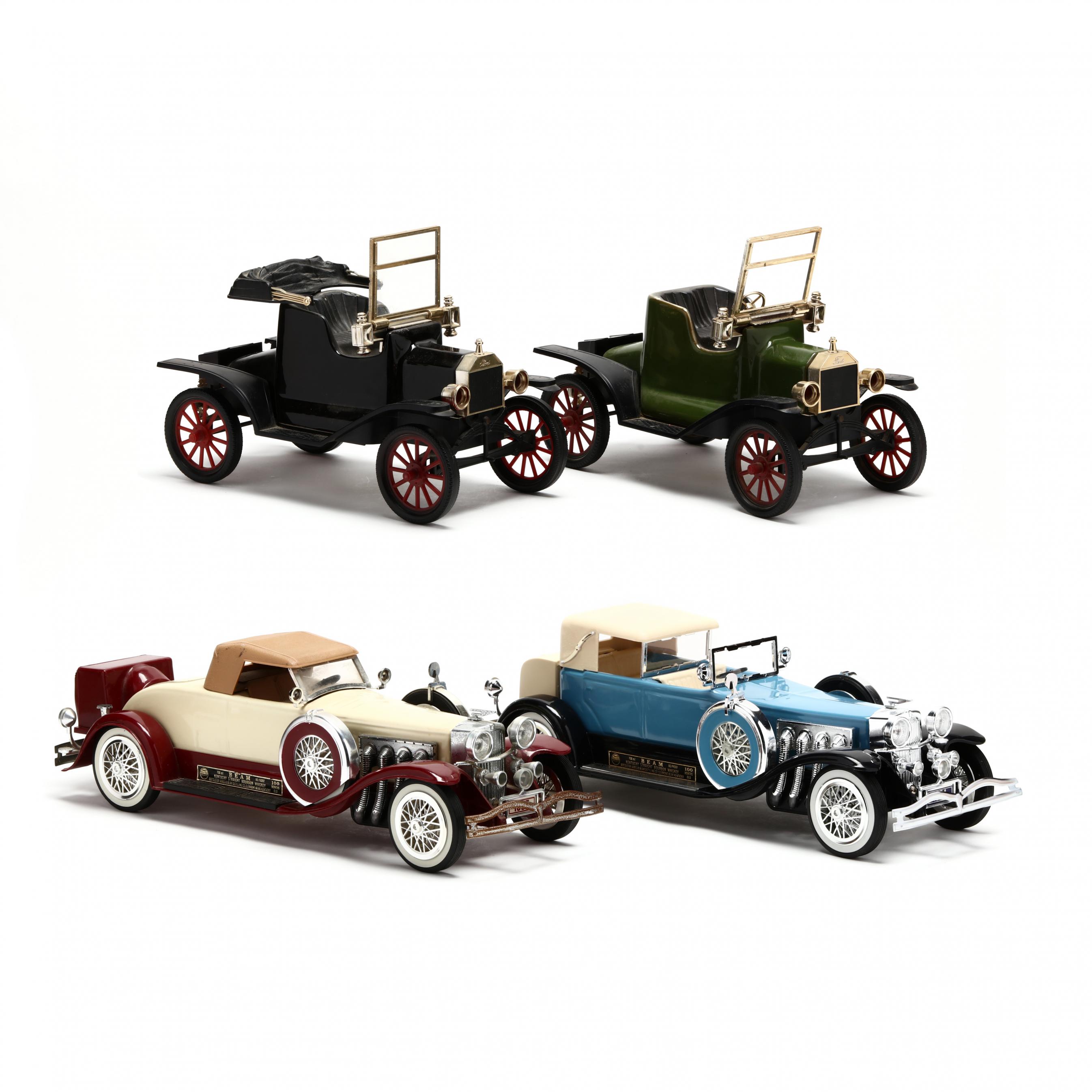 Jim Beam Kentucky Straight Bourbon Whiskey, Vintage Car Decanter