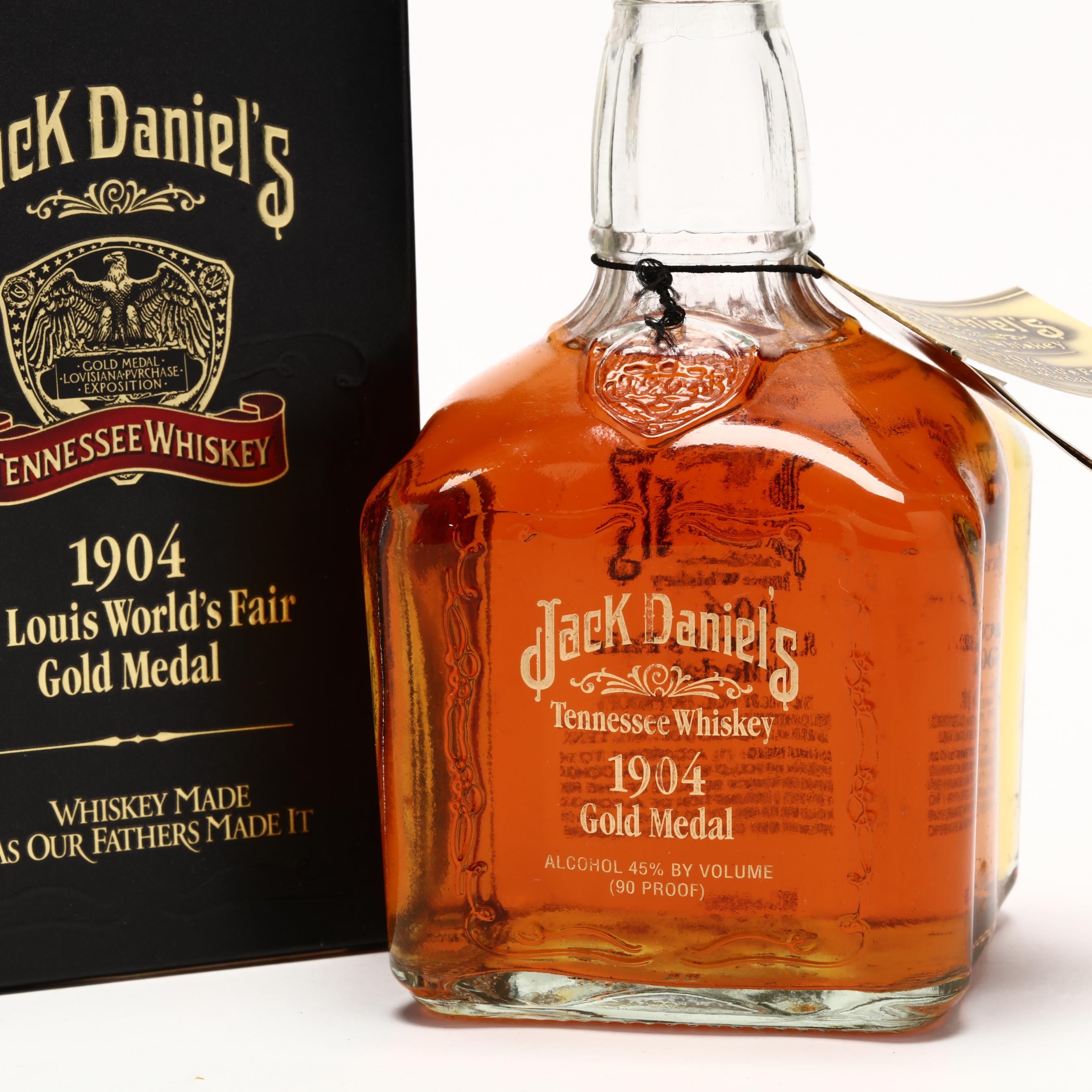 Jack Daniels 1904 Gold Medal Tennessee Whiskey (Lot 8067 - Rare