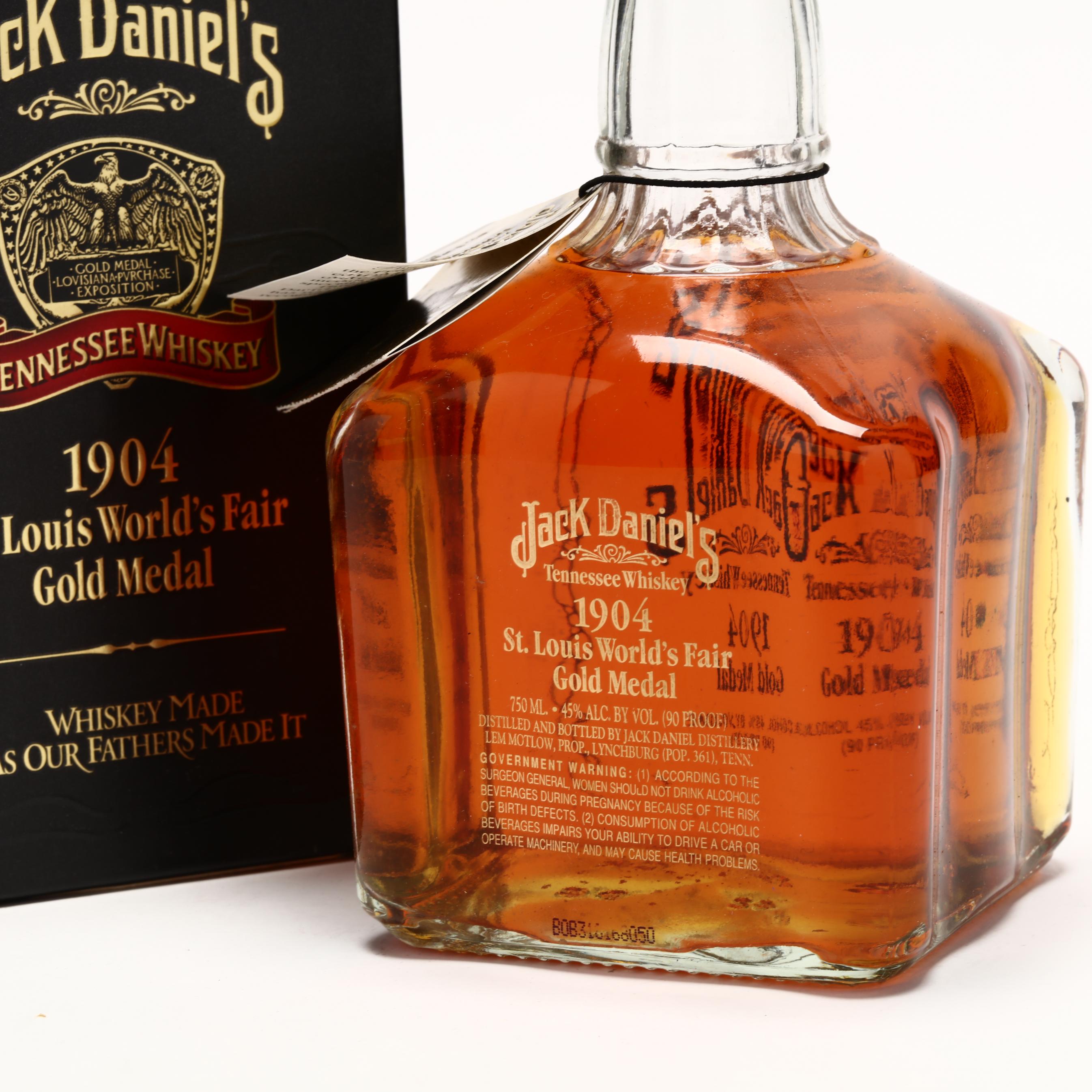 Jack Daniels 1904 Gold Medal Tennessee Whiskey (Lot 8067 - Rare