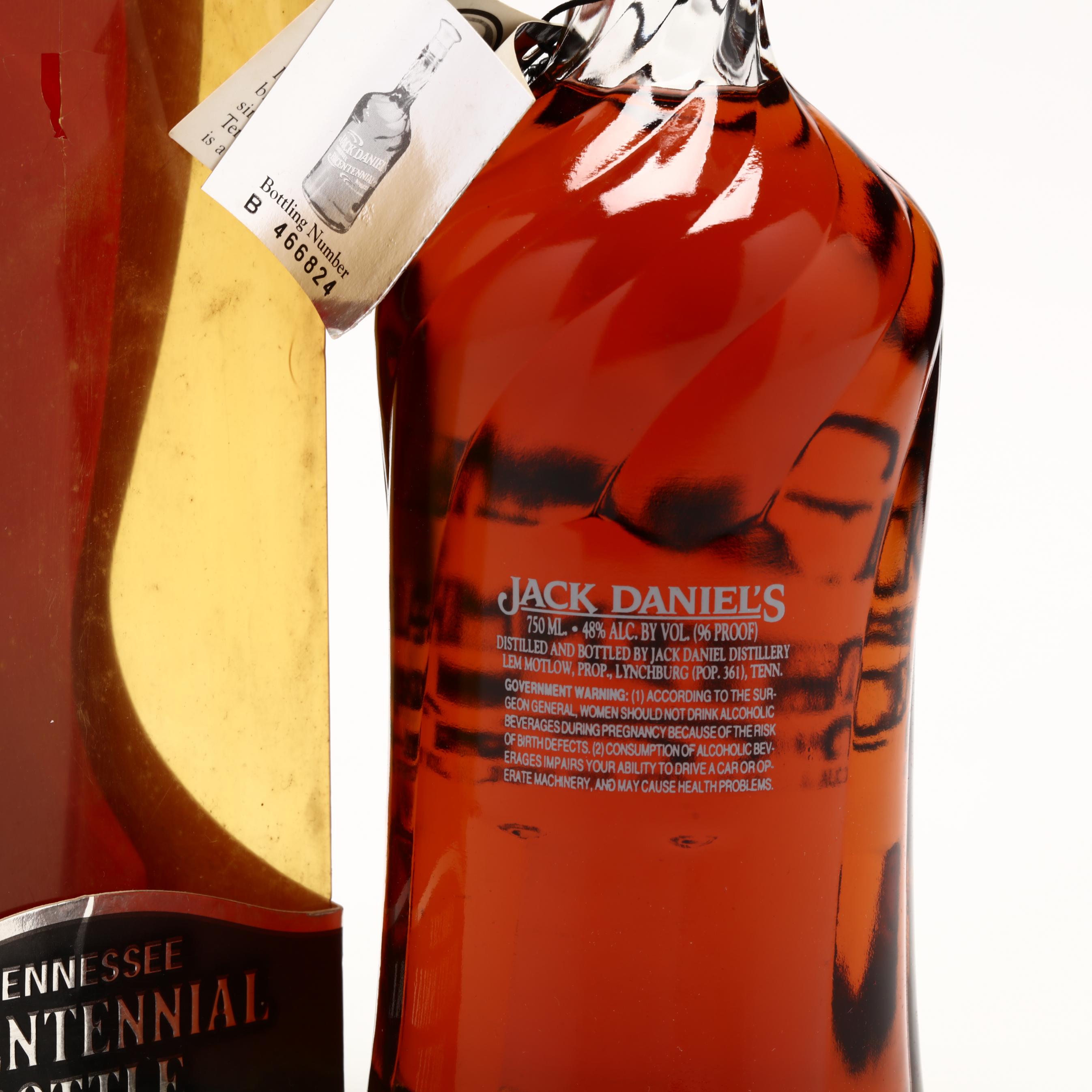 Jack Daniels 1796-1996 Bicentennial Bottle (Lot 8074 - Rare