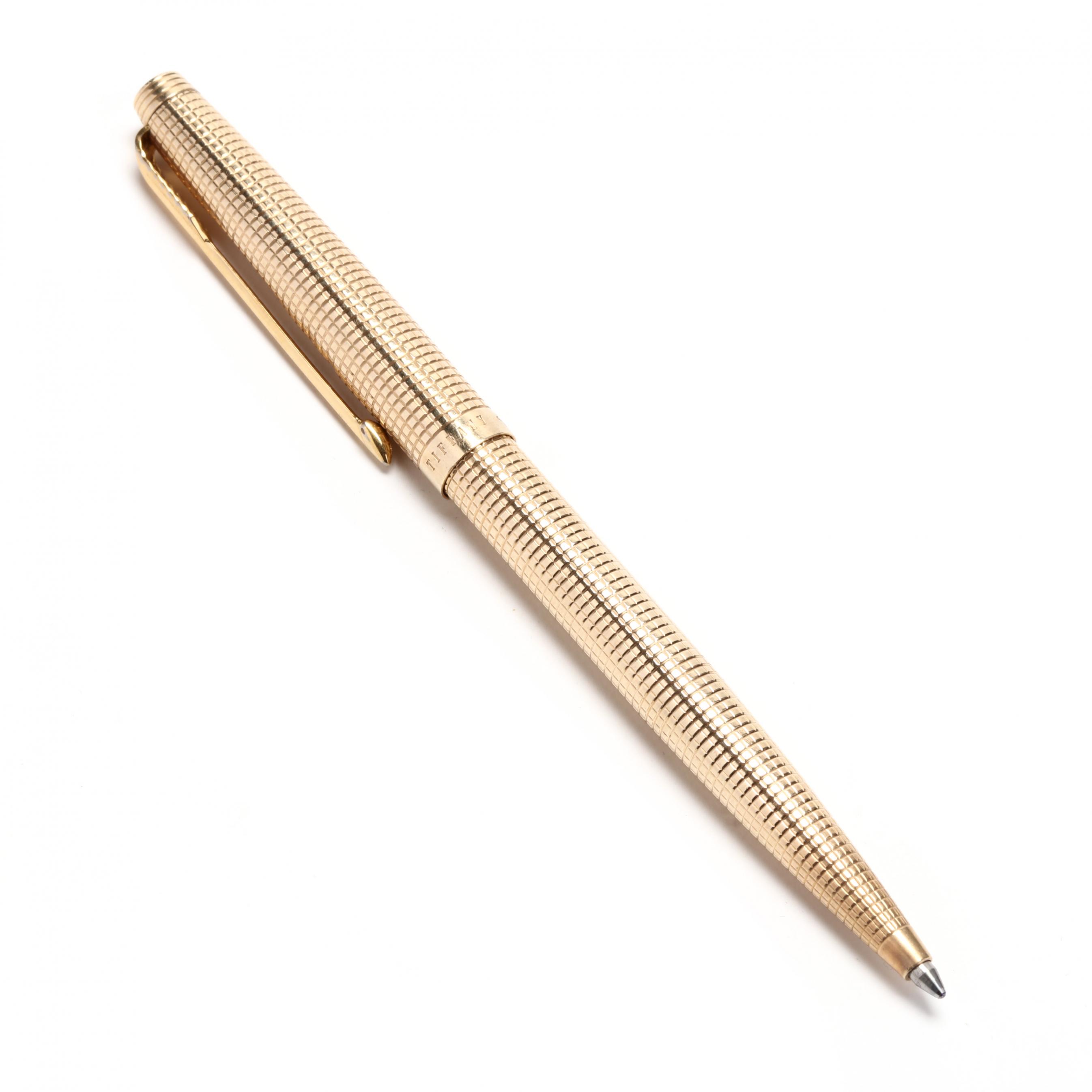 14KT Gold Ballpoint Pen, Parker for Tiffany & Co. (Lot 1212