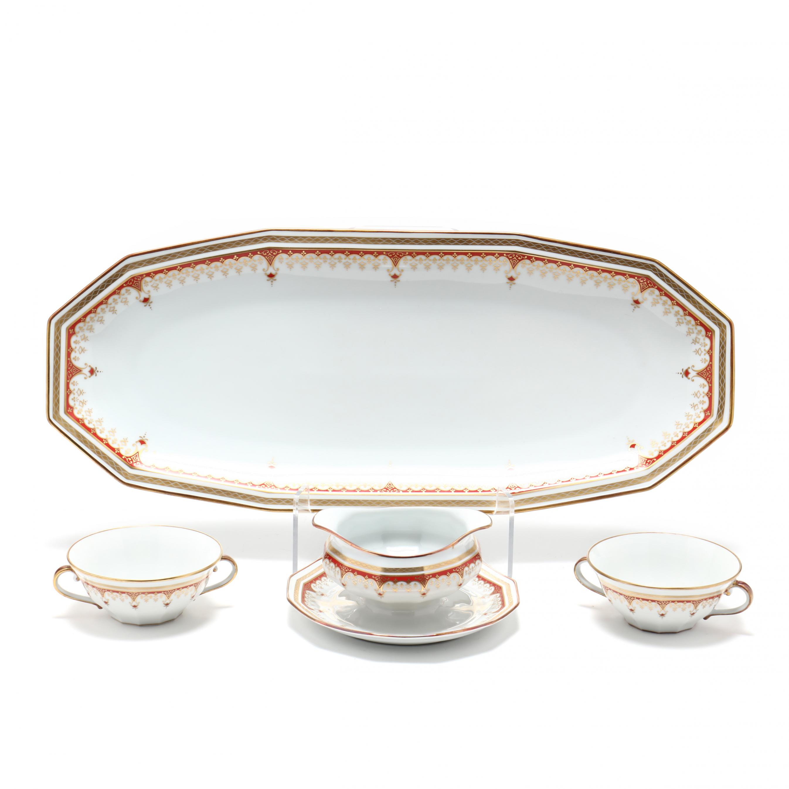 BERNARDAUD LIMOGES 『Lhassa』大皿2枚