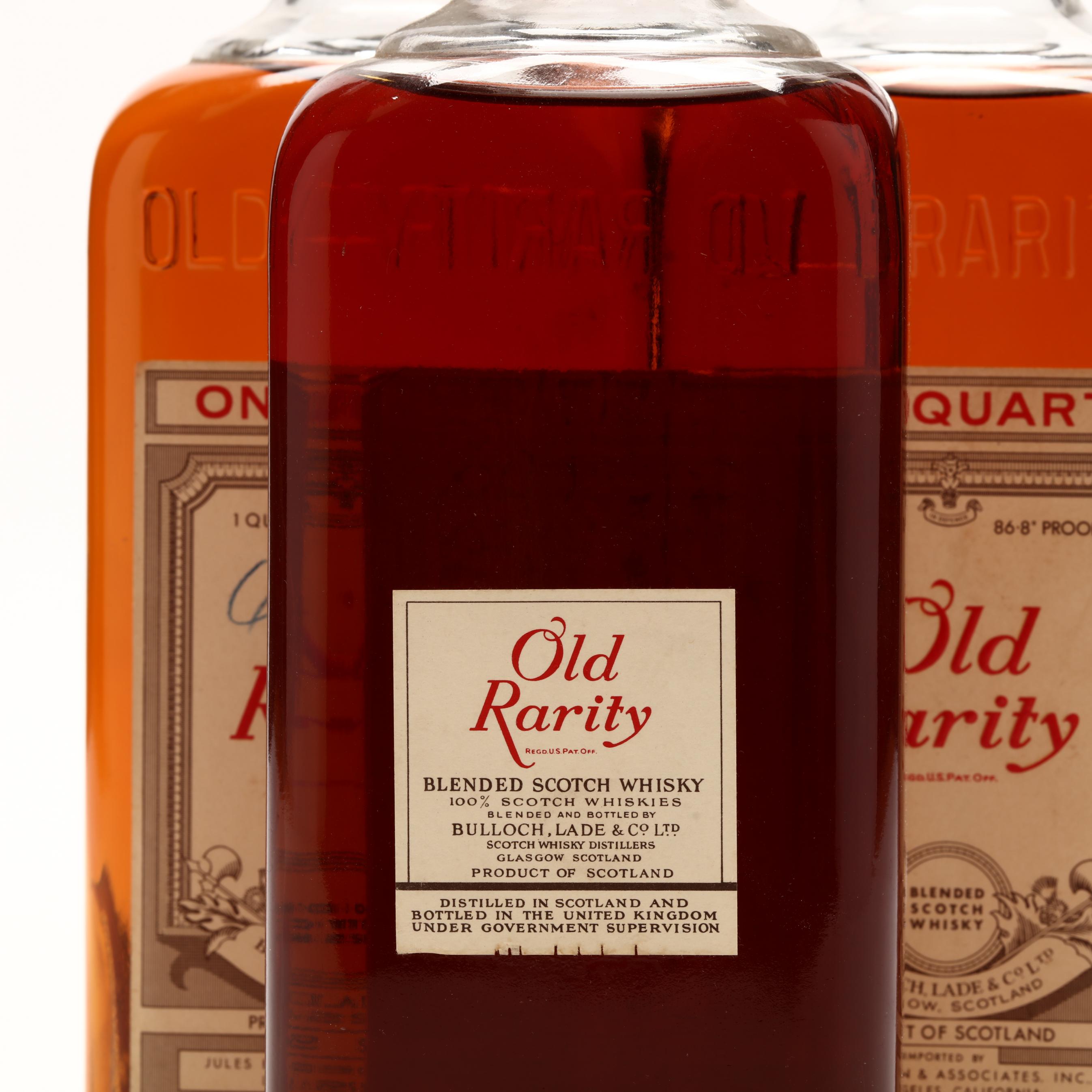Old Rarity Blended Scotch Whisky (Lot 1126 - Rare SpiritsFeb 5