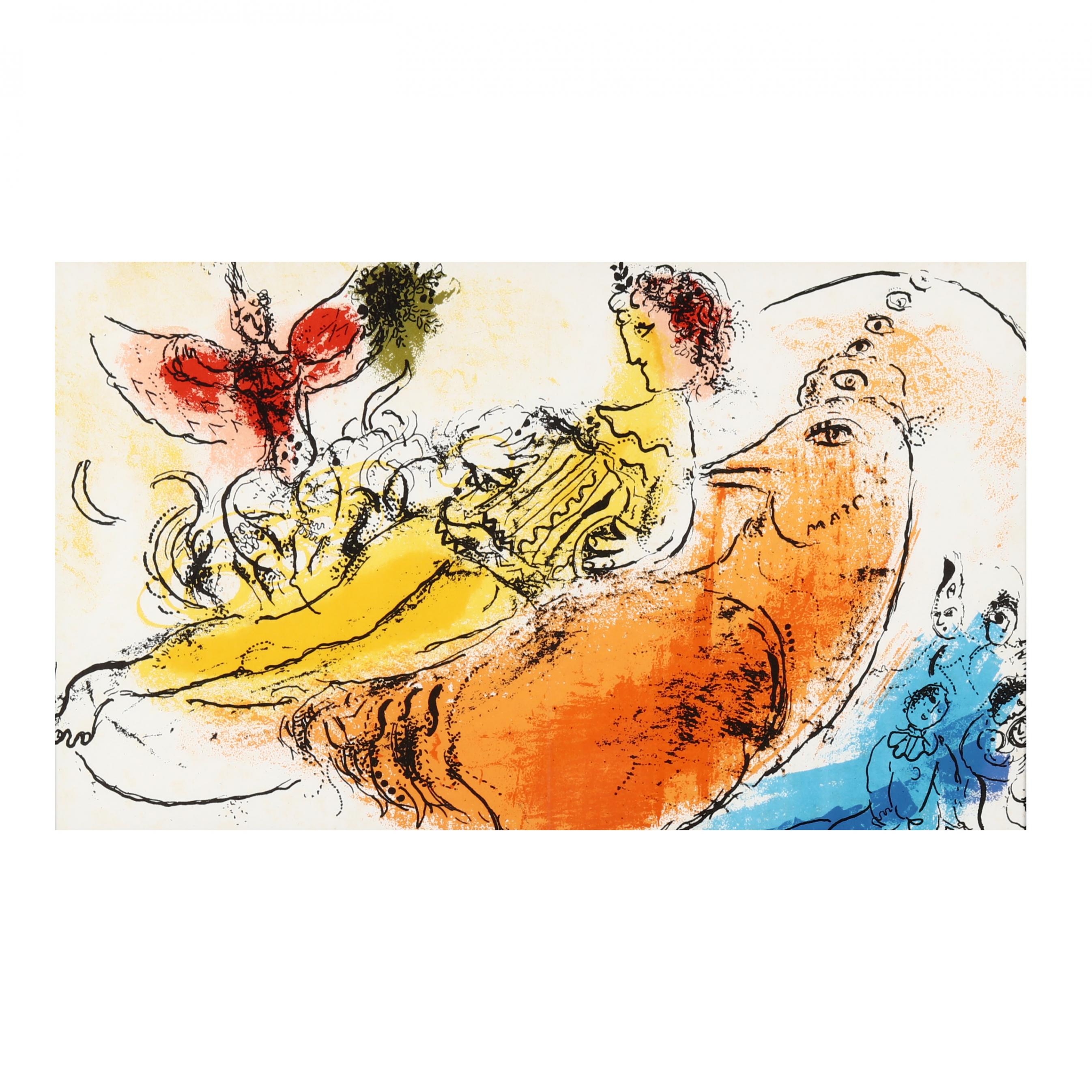Marc Chagall (French/Russian, 1887-1985), The Accordionist (Lot