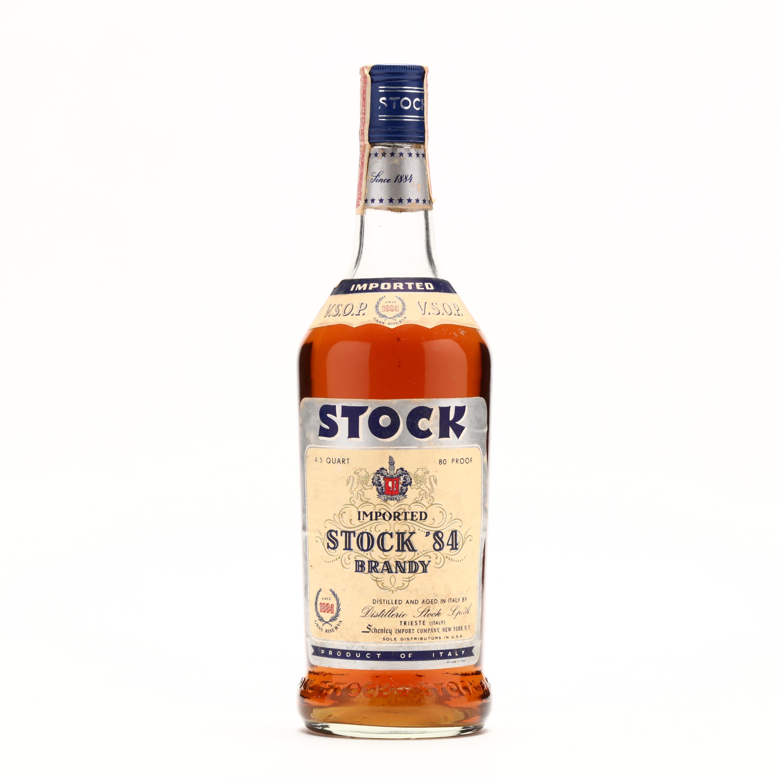 Stock '84 V.S.O.P. Brandy (Lot 1231 - Rare SpiritsFeb 5