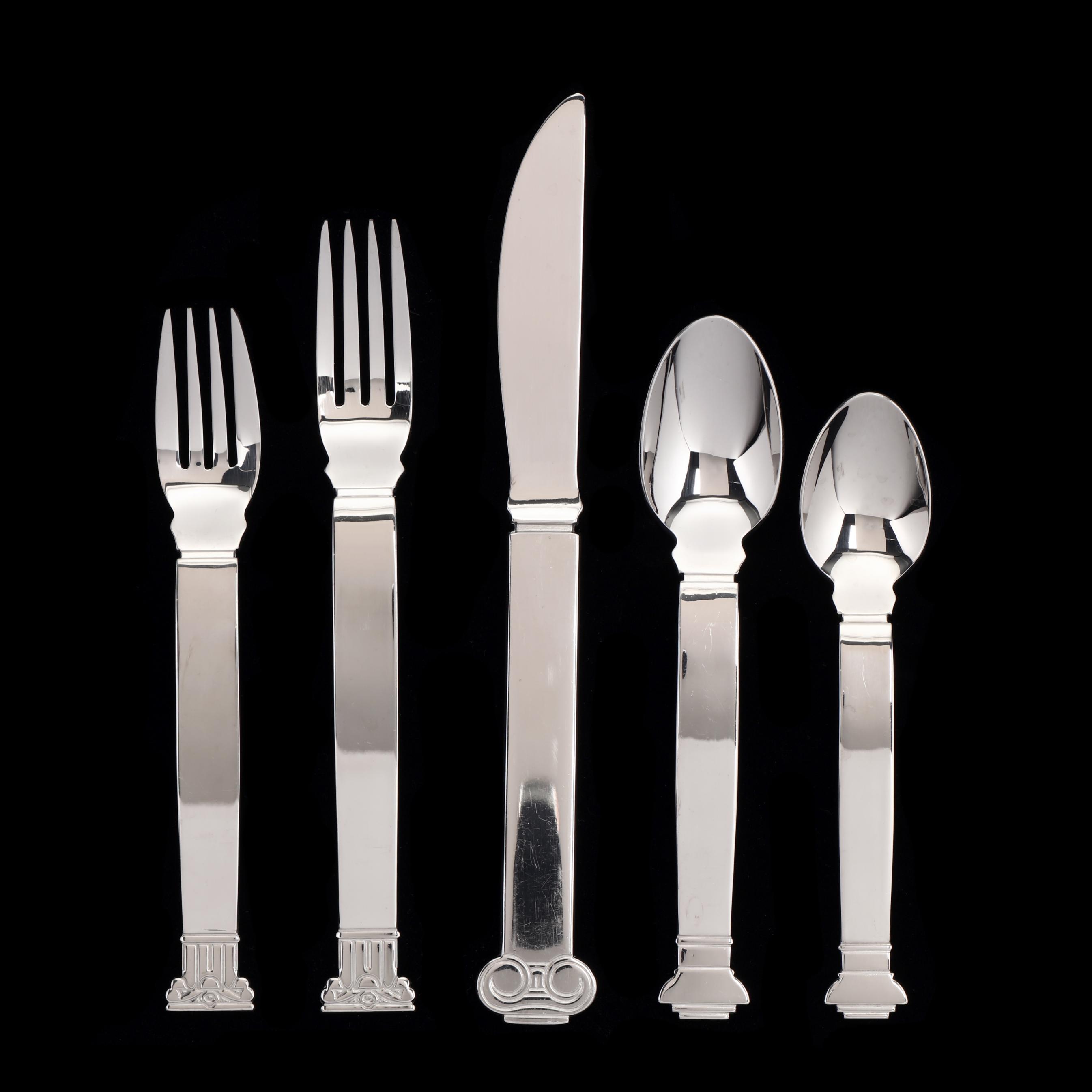 Robert Venturi Designed Flatware Set for Swid Powell, New York
