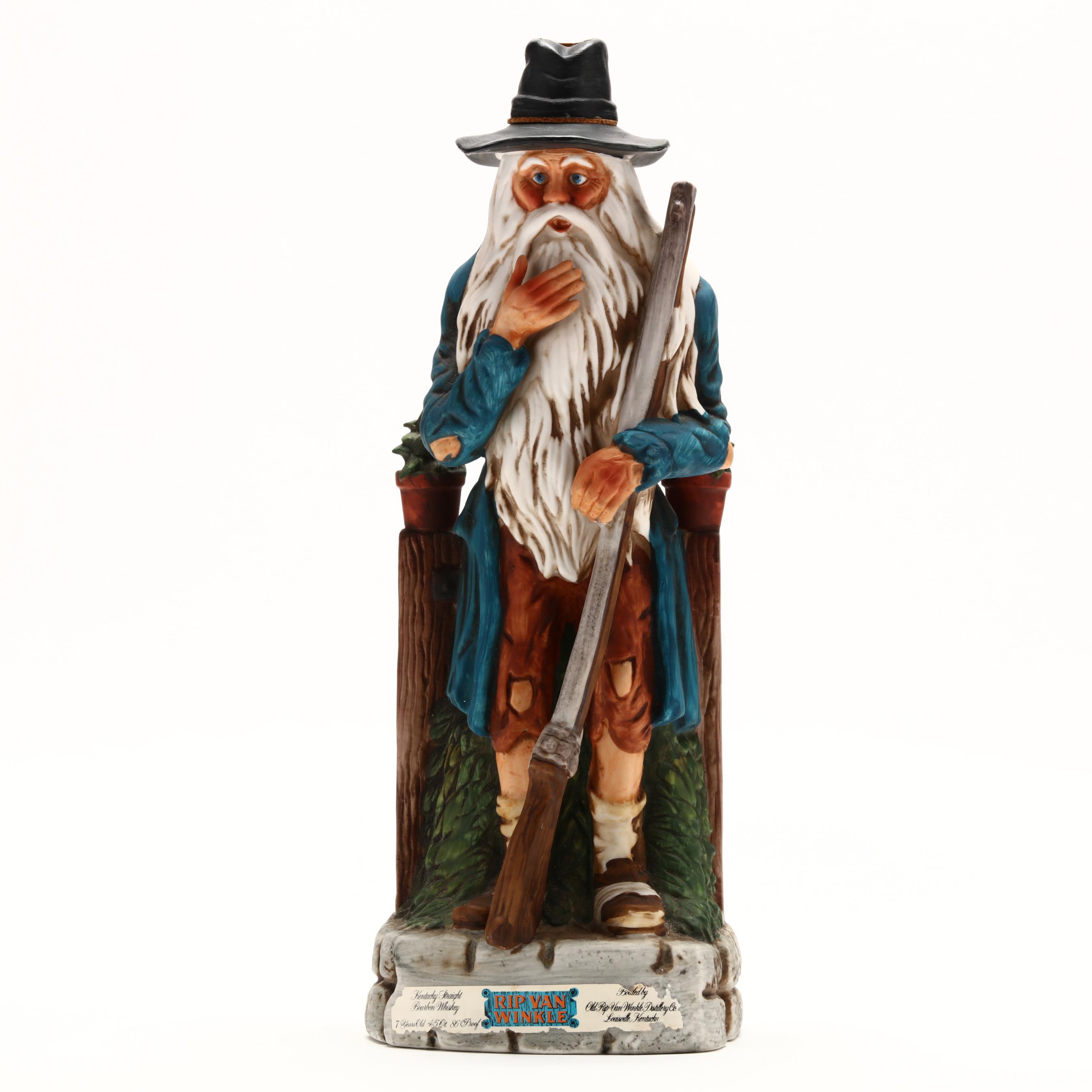 Old Rip Van Winkle Bourbon Whiskey in Decanter (Lot 1050 - Rare