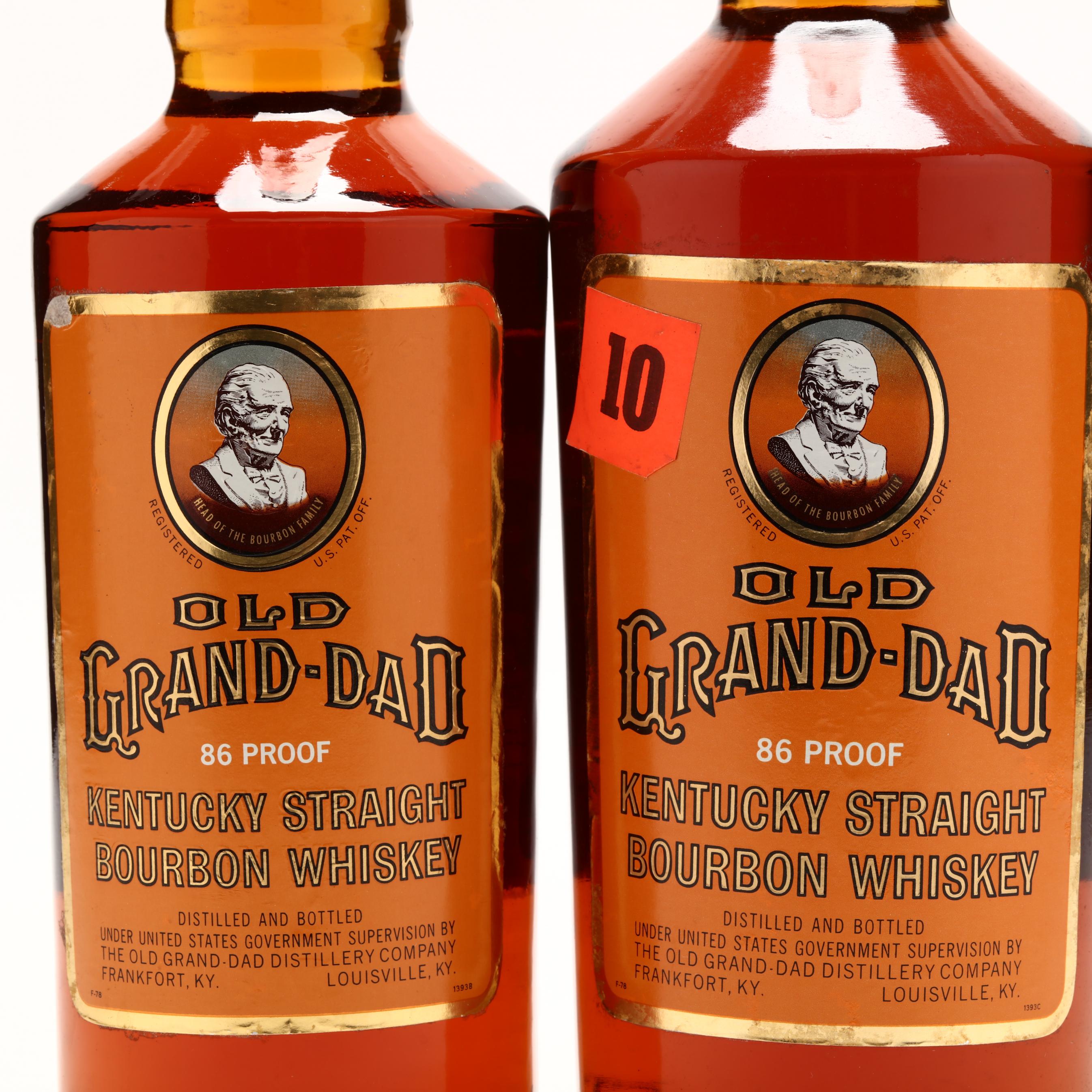 old grand dad 古酒 古酒 OLD GRAND-DAD オールドグランダッド 3本セット