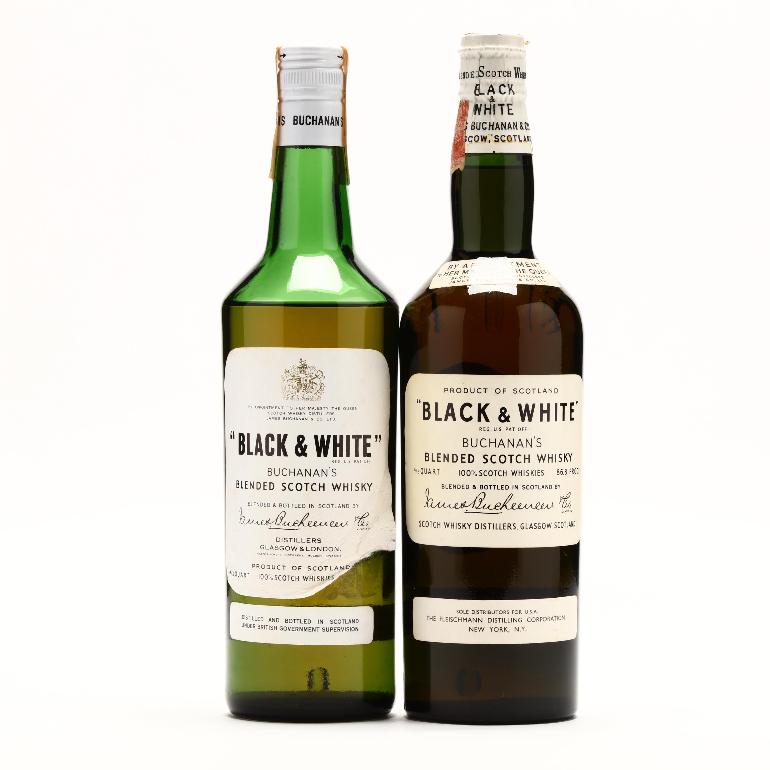Black & White Scotch Whisky (Lot 1136 - Rare SpiritsFeb 5, 2021