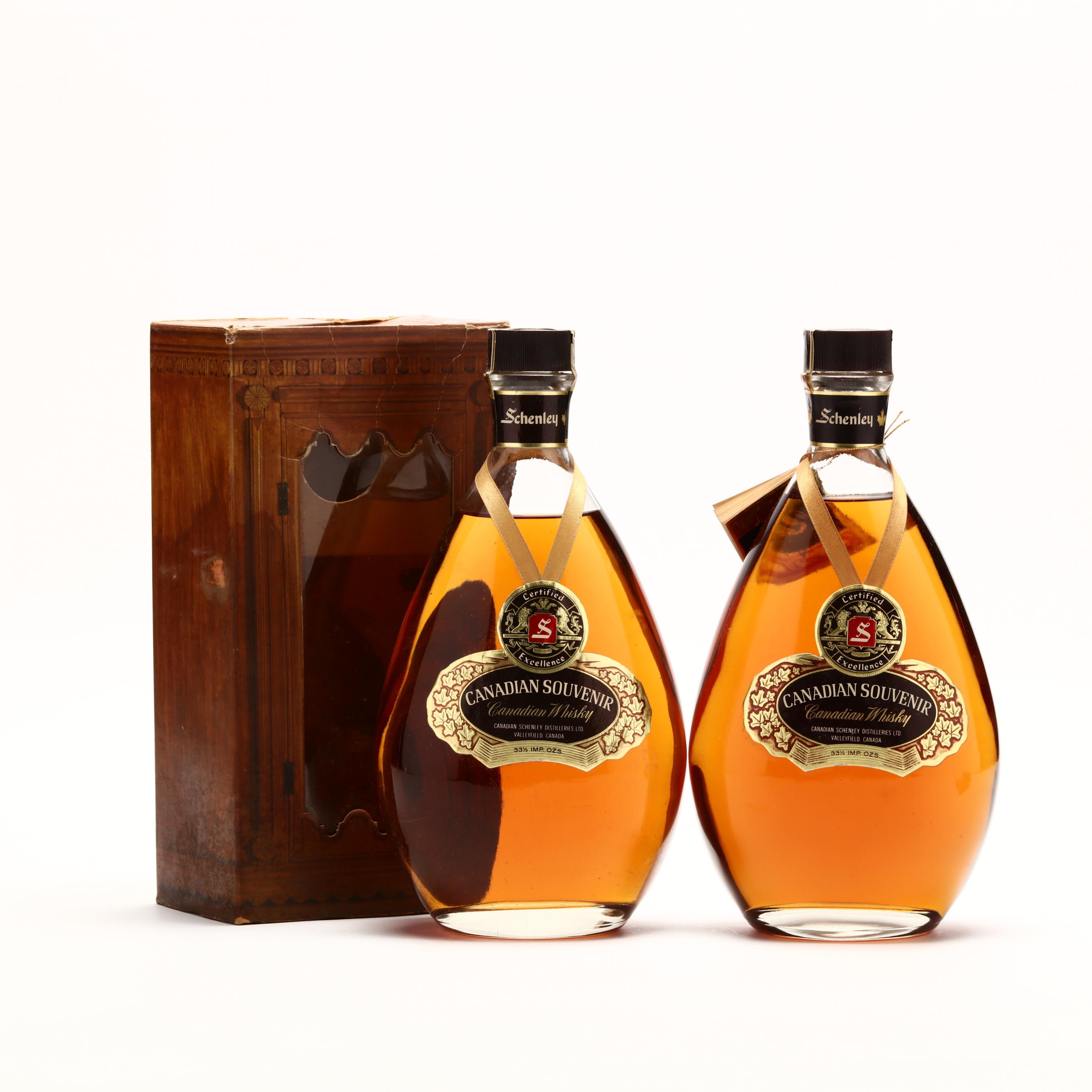 Canadian Souvenir Whisky (Lot 1189 - Rare SpiritsFeb 5, 2021, 12:00pm)