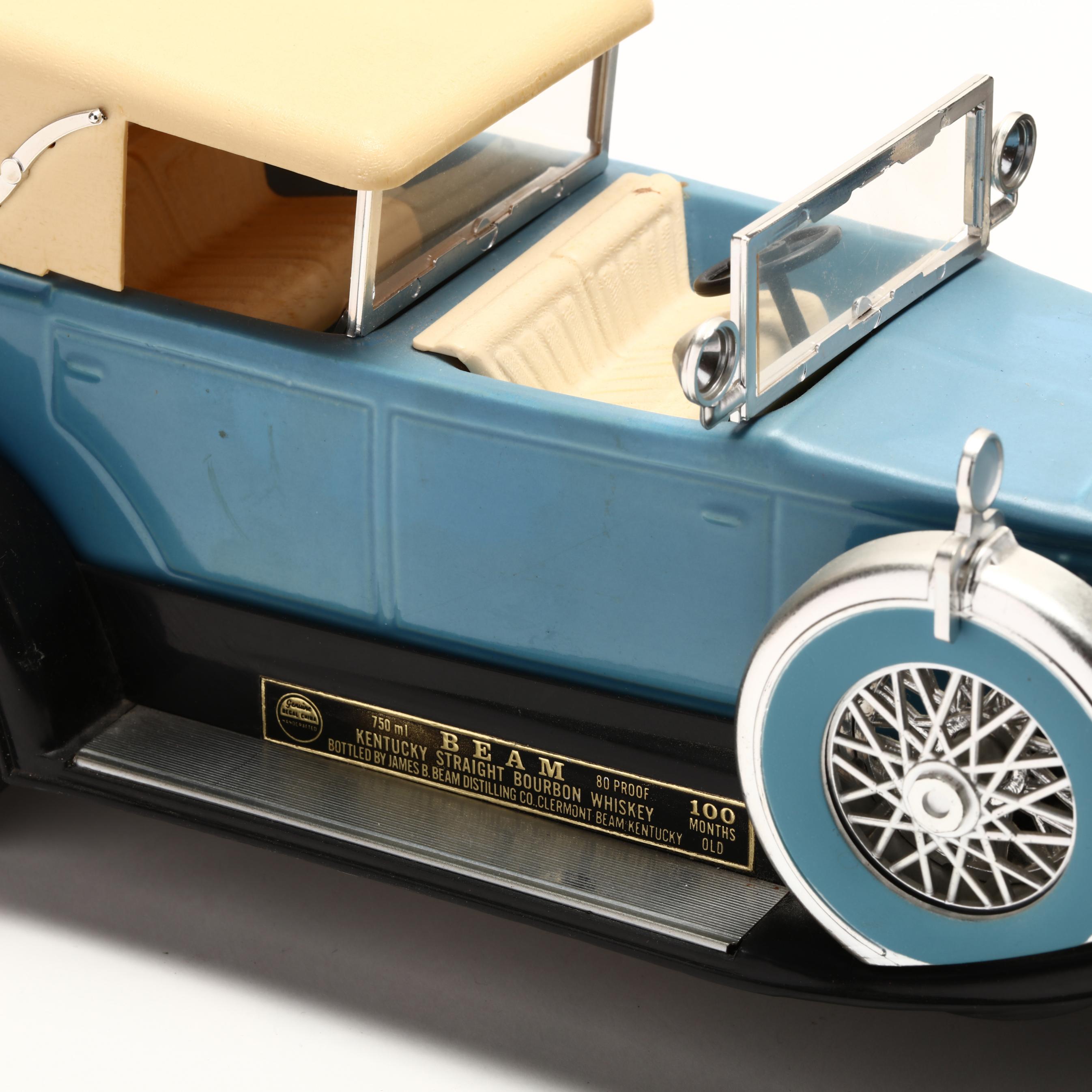 ジムビーム　BEAM'S OBSERVATION CAR DECANTER 陶器 Jim Beam Kentucky Straight Bourbon Whiskey, Vintage Car Decanter