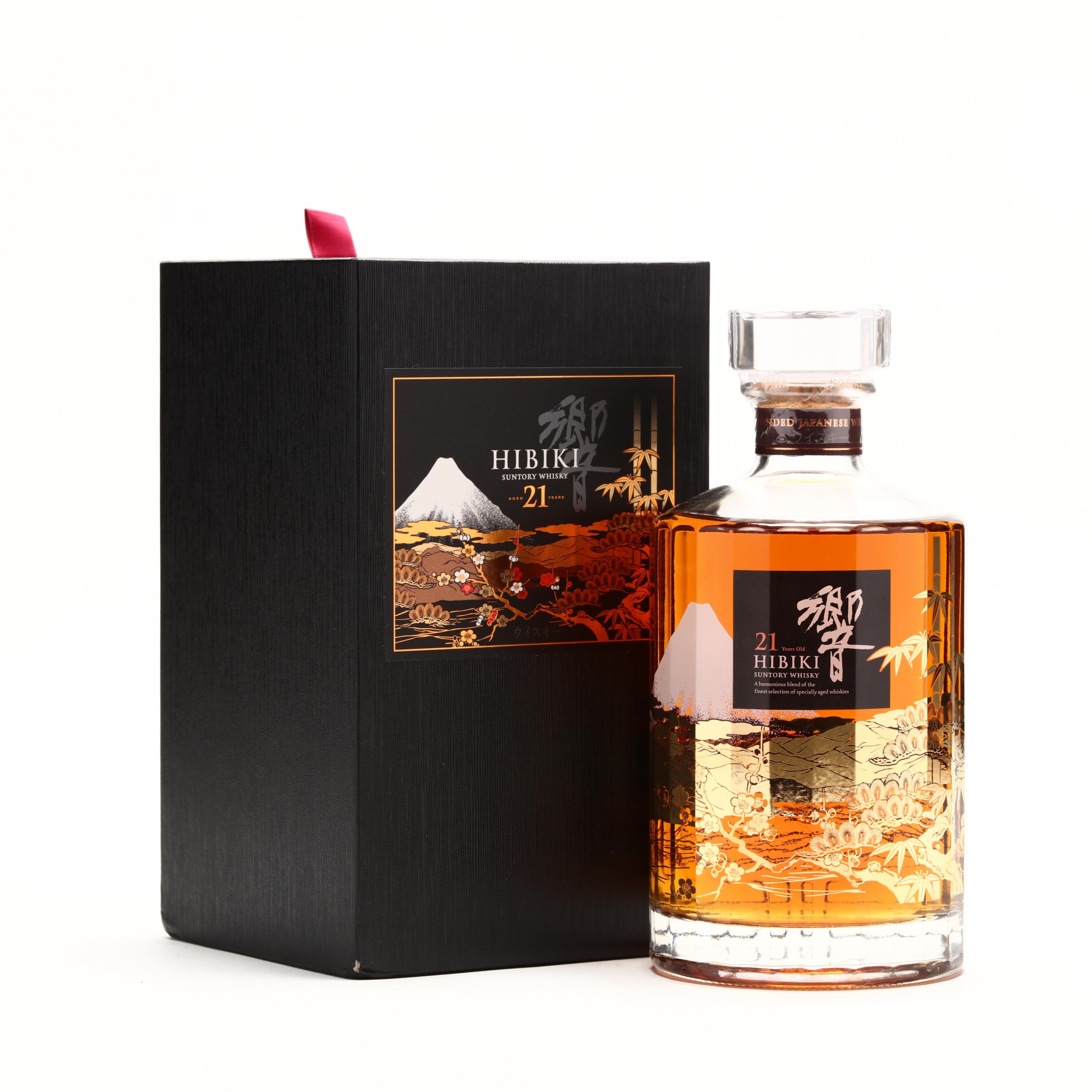Suntory Hibiki Limited Edition Japanese Whisky in Decanter Suntory Hibiki Limited Edition Japanese Whisky in Decanter