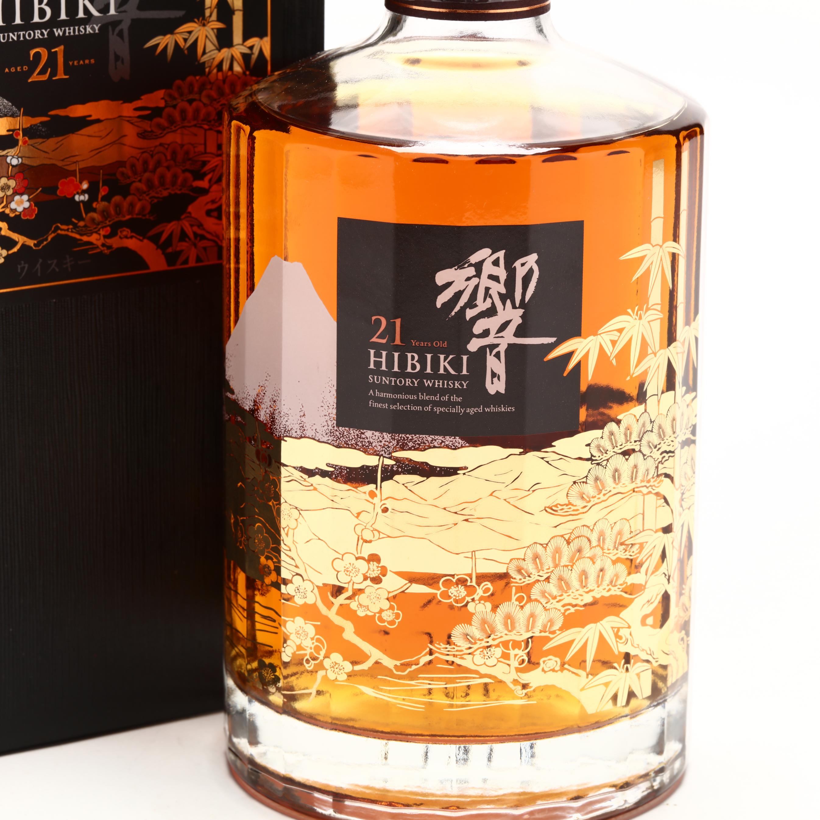 Suntory Hibiki Limited Edition Japanese Whisky in Decanter Suntory Hibiki Limited Edition Japanese Whisky in Decanter