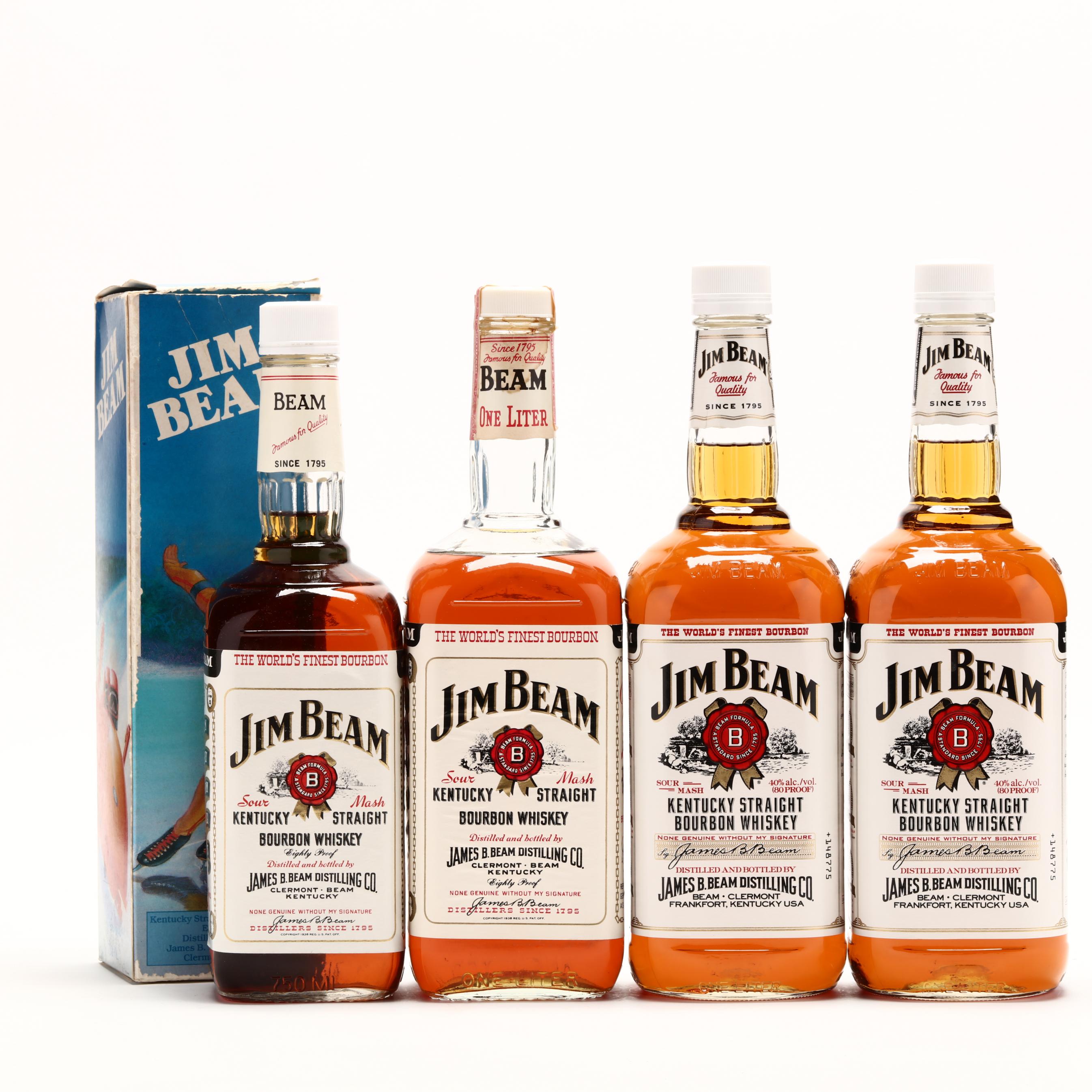 Jim Beam Kentucky Straight Bourbon Whiskey (Lot 1075 - Rare