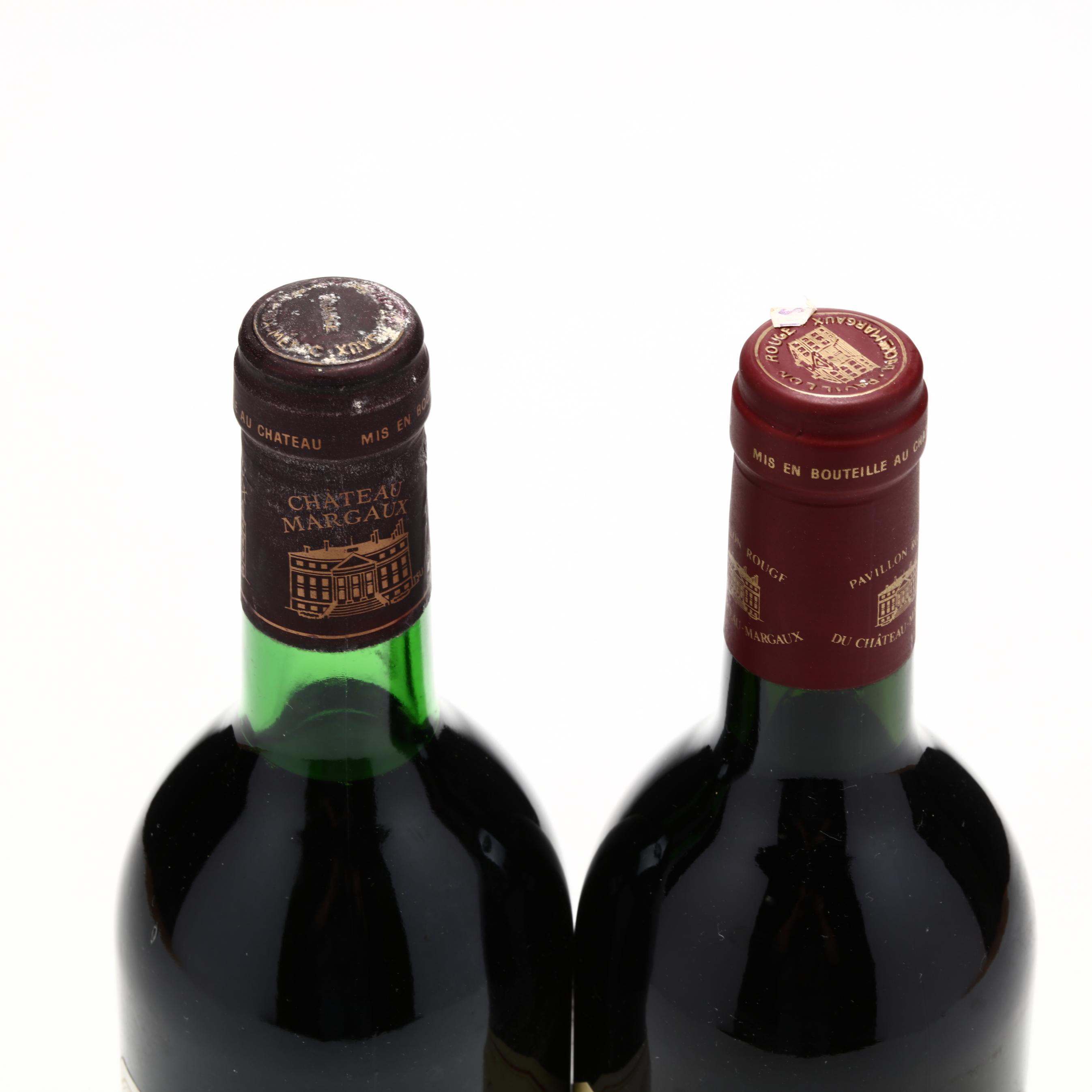 1979 Chateau Margaux & 1985 Pavillon Rouge du Chateau