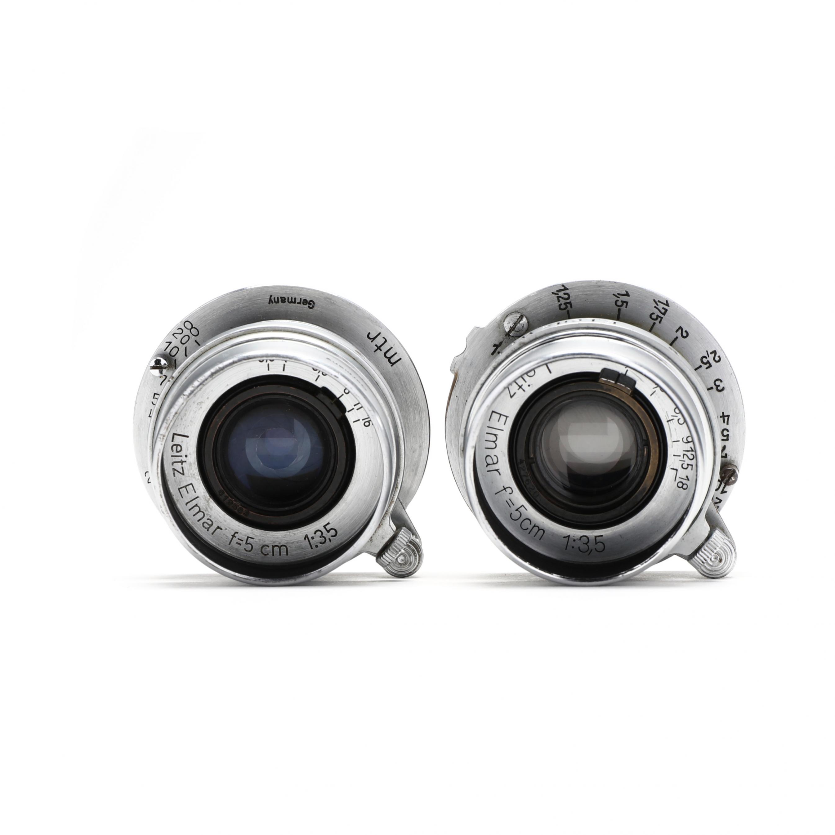 Leitz Elmar 5cm3.5 クローム　FISONなど付属品多数 Elmar (I) f= 5 cm 1:3.5 - Leica Wiki (English)