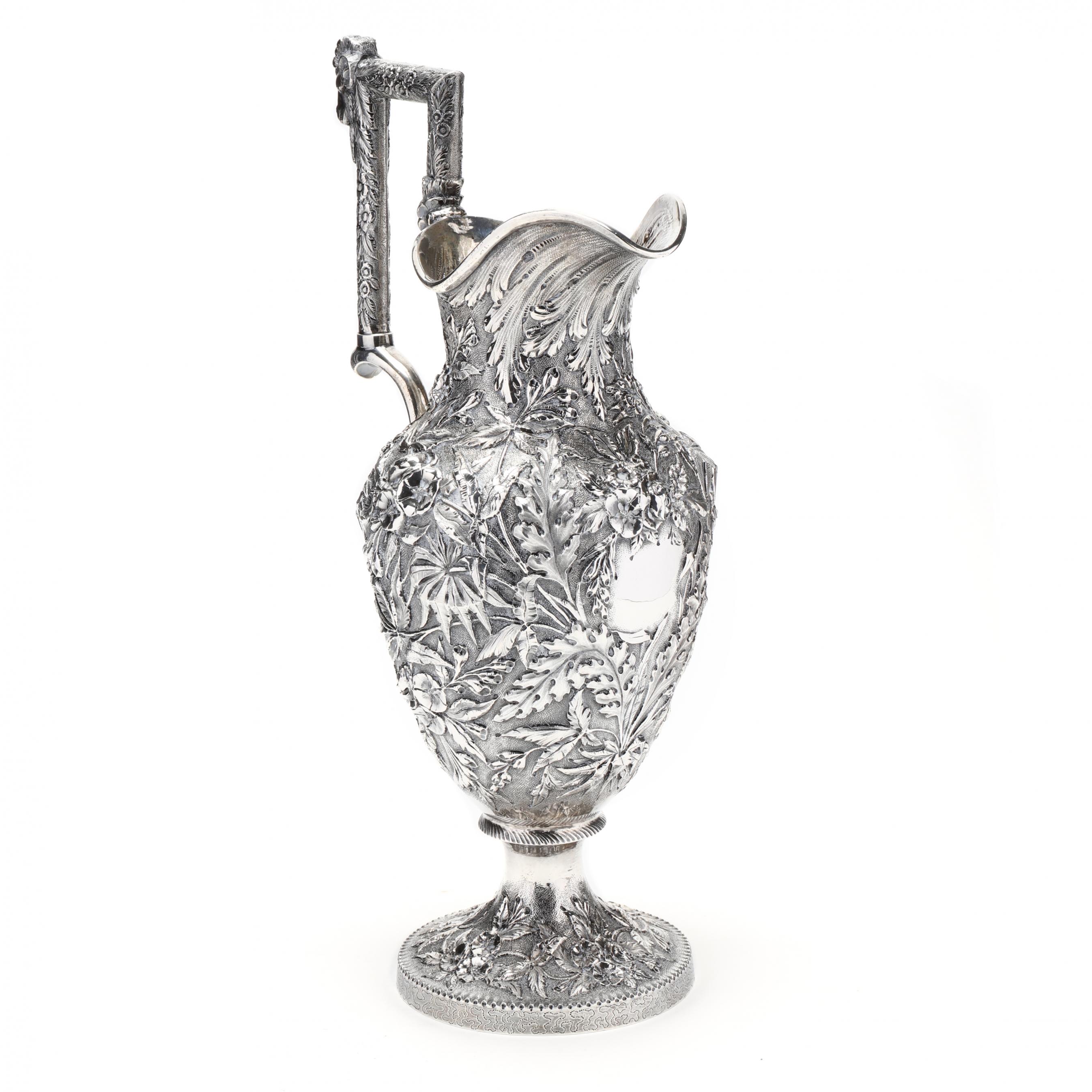 S. Kirk & Son 11oz Silver Repoussé Ewer (Lot 270 - The S. Kirk & Son 11oz Silver Repoussé Ewer (Lot 270 - The