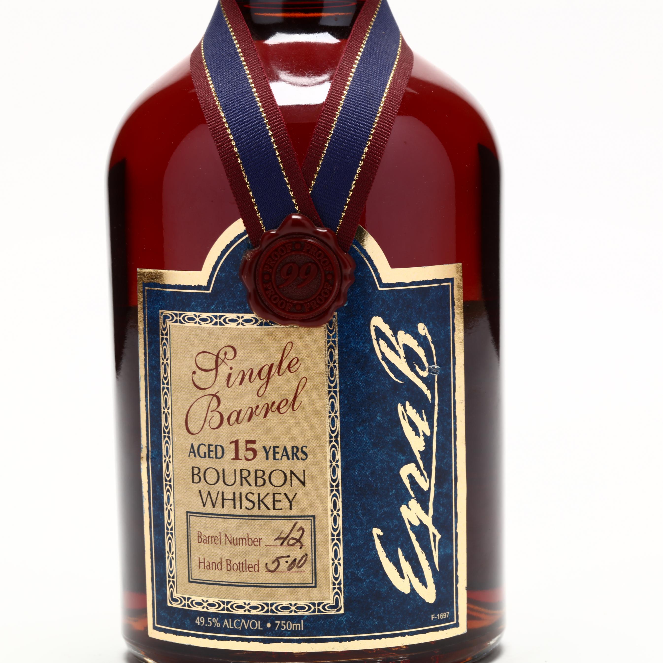Ezra B. Single Barrel Bourbon Whiskey (Lot 3034 - Rare SpiritsMar