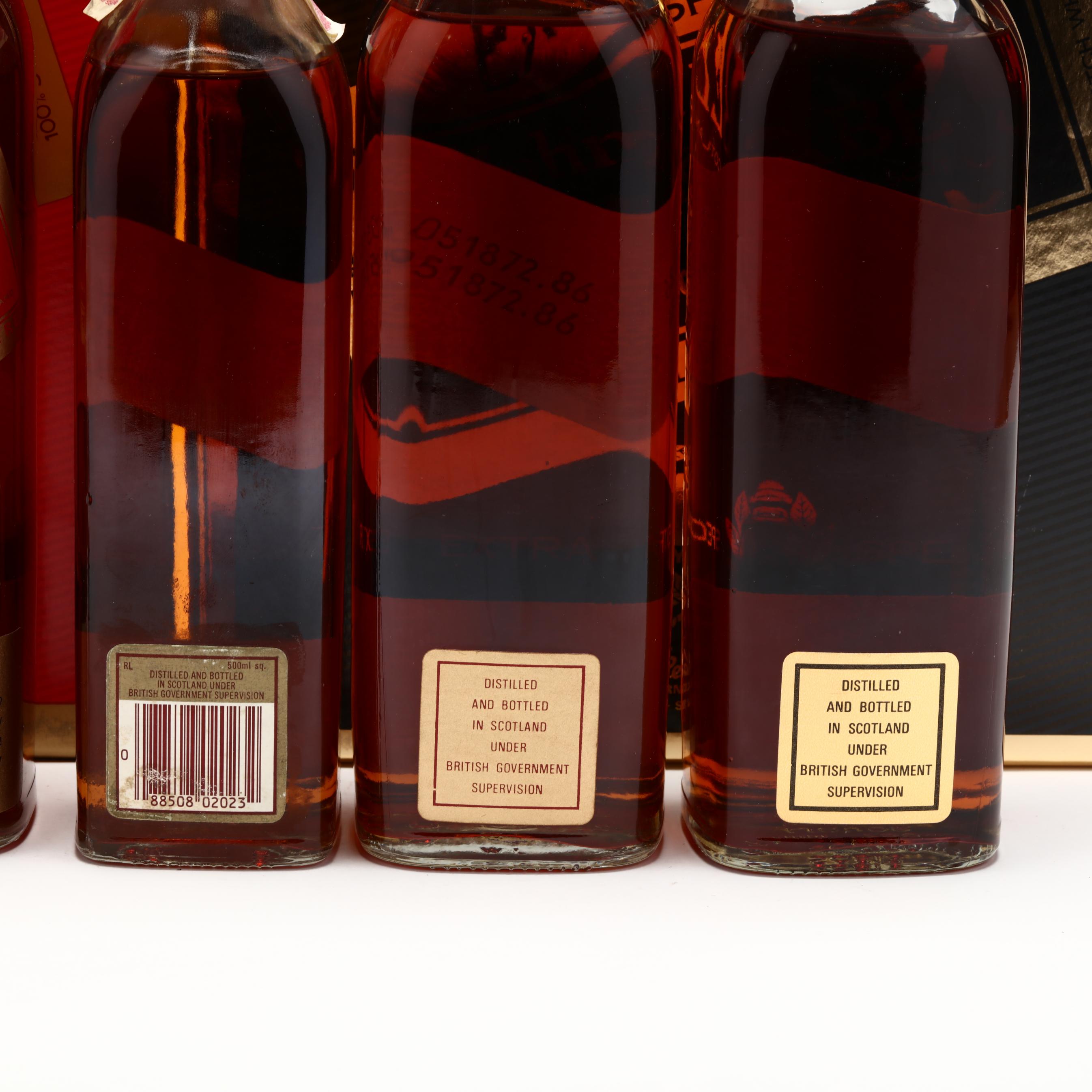 Johnnie Walker Blended Scotch Whisky, Red & Black Labels Johnnie Walker Blended Scotch Whisky, Red & Black Labels