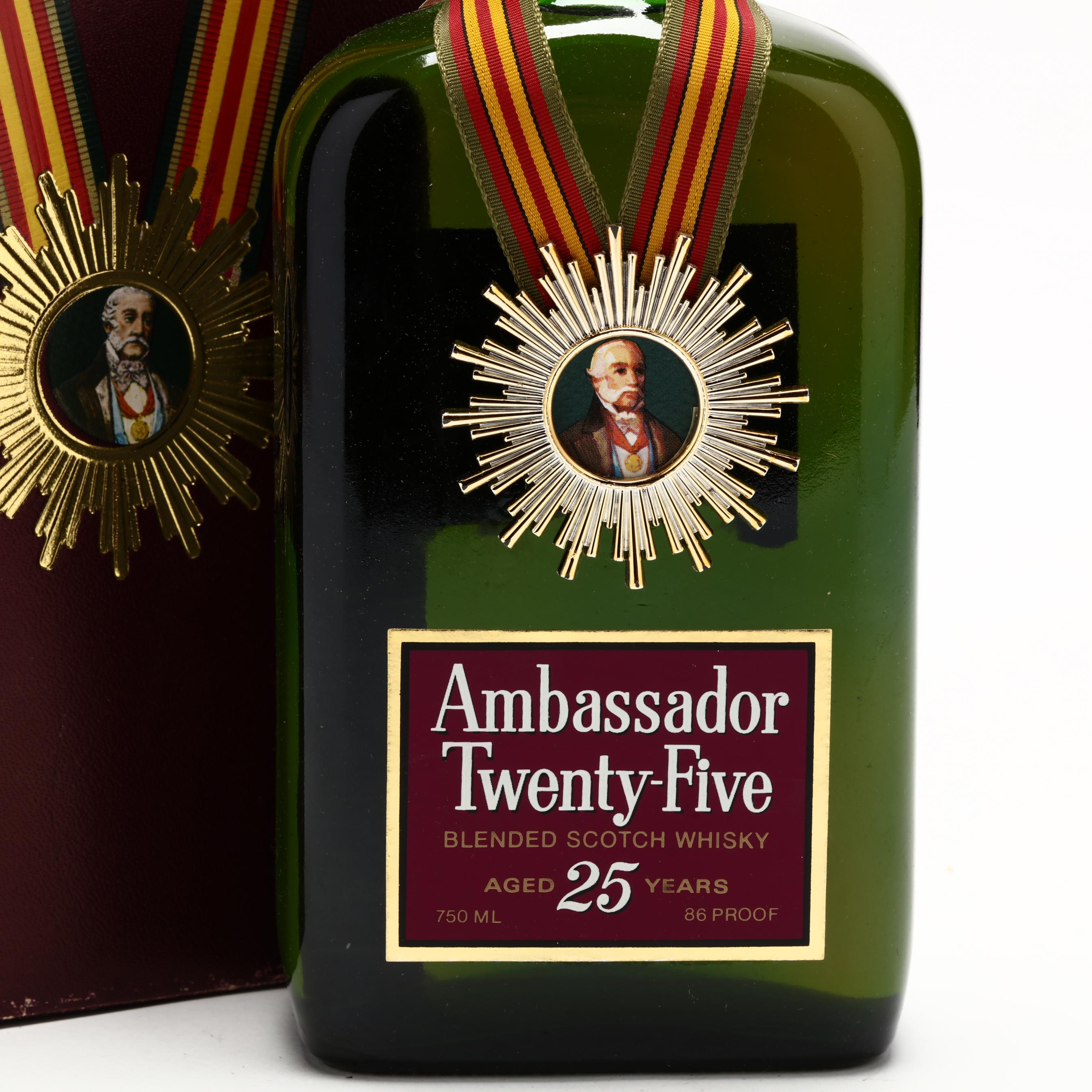 古酒　Ambassador Twenty-Five 25 Taylor & Ferguson Ambassador 25 Years Blended Scotch Whisky