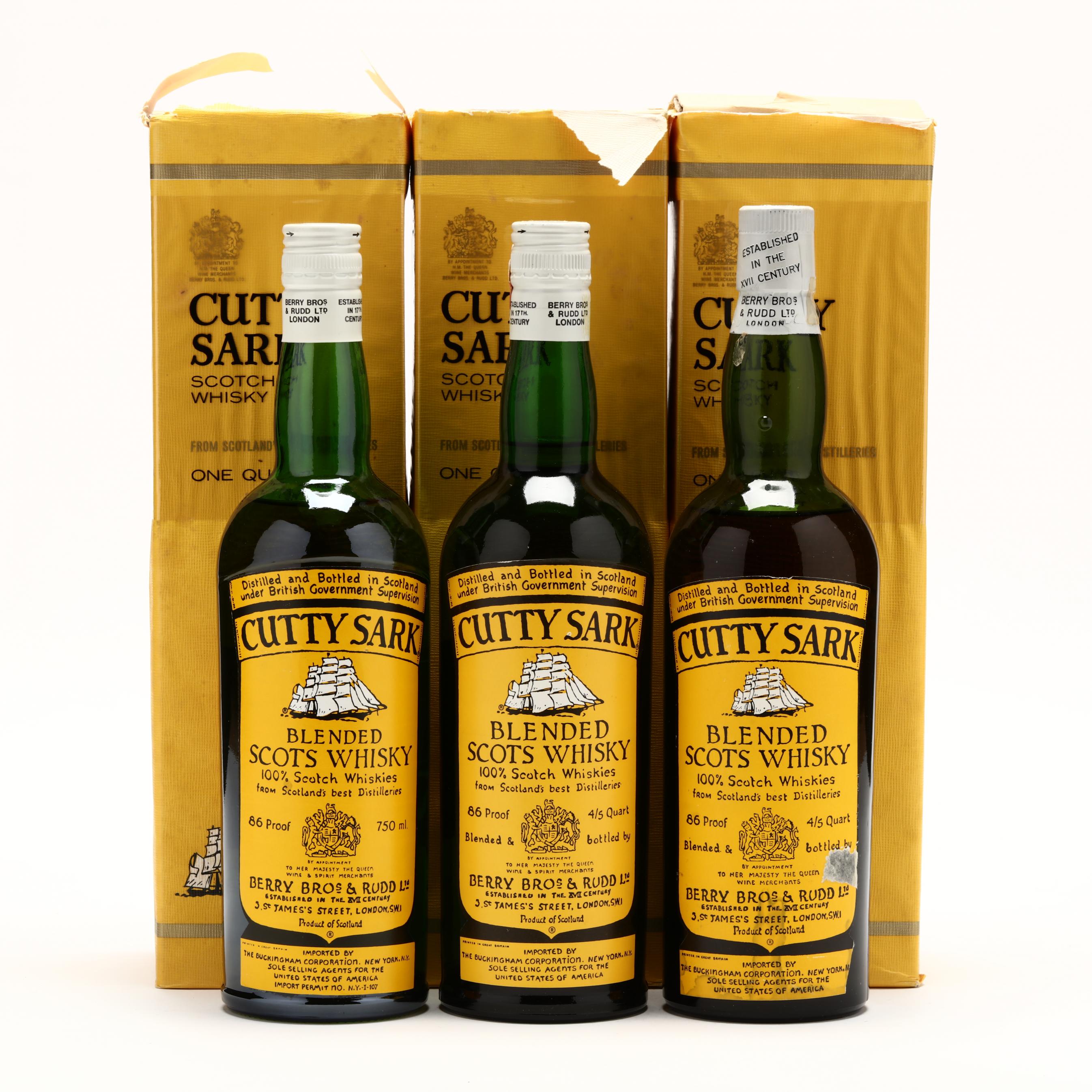 Cutty Sark Blended Scots Whisky (Lot 3086 - Rare SpiritsMar