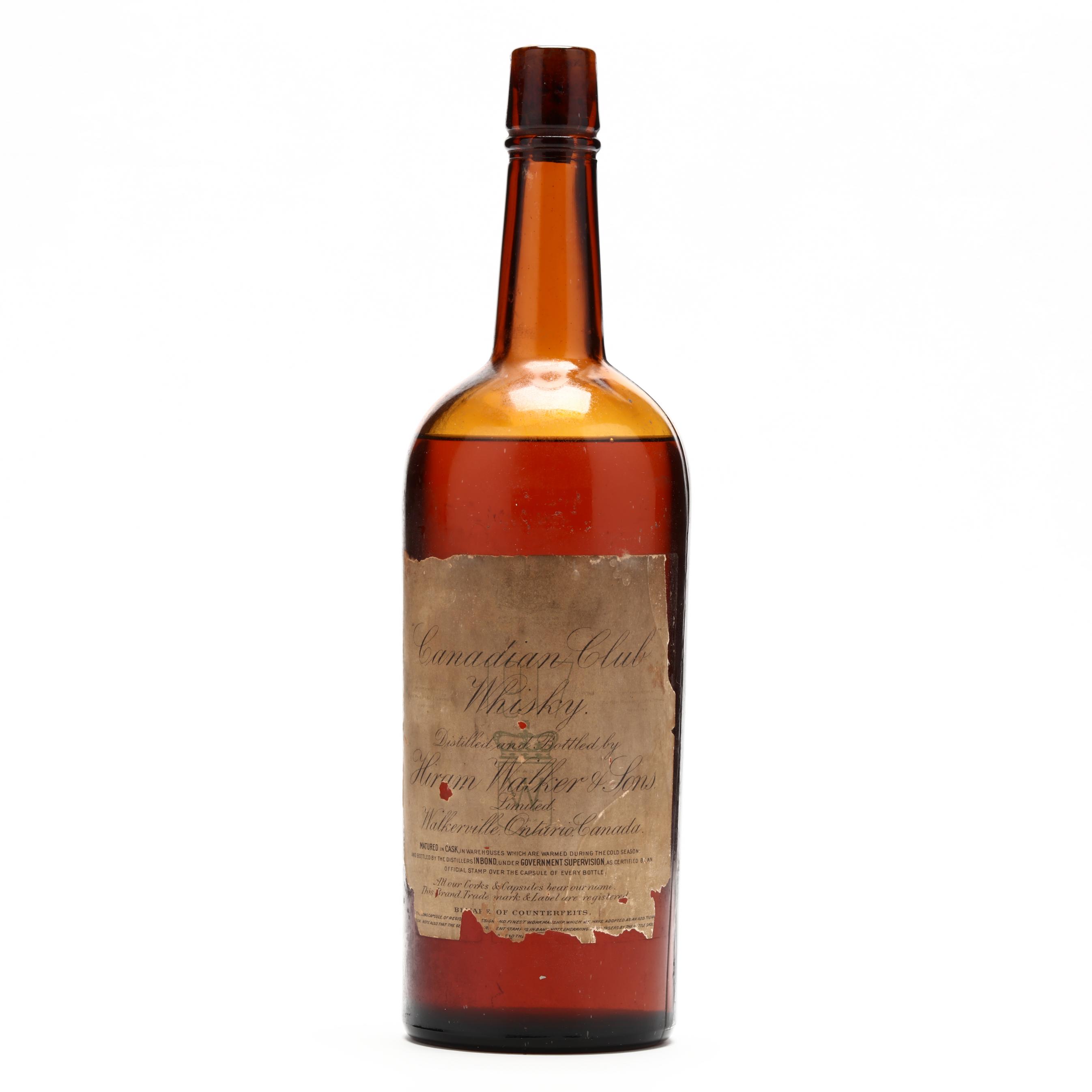 Canadian Club Whisky - Vintage 1917 (Lot 3124 - Rare