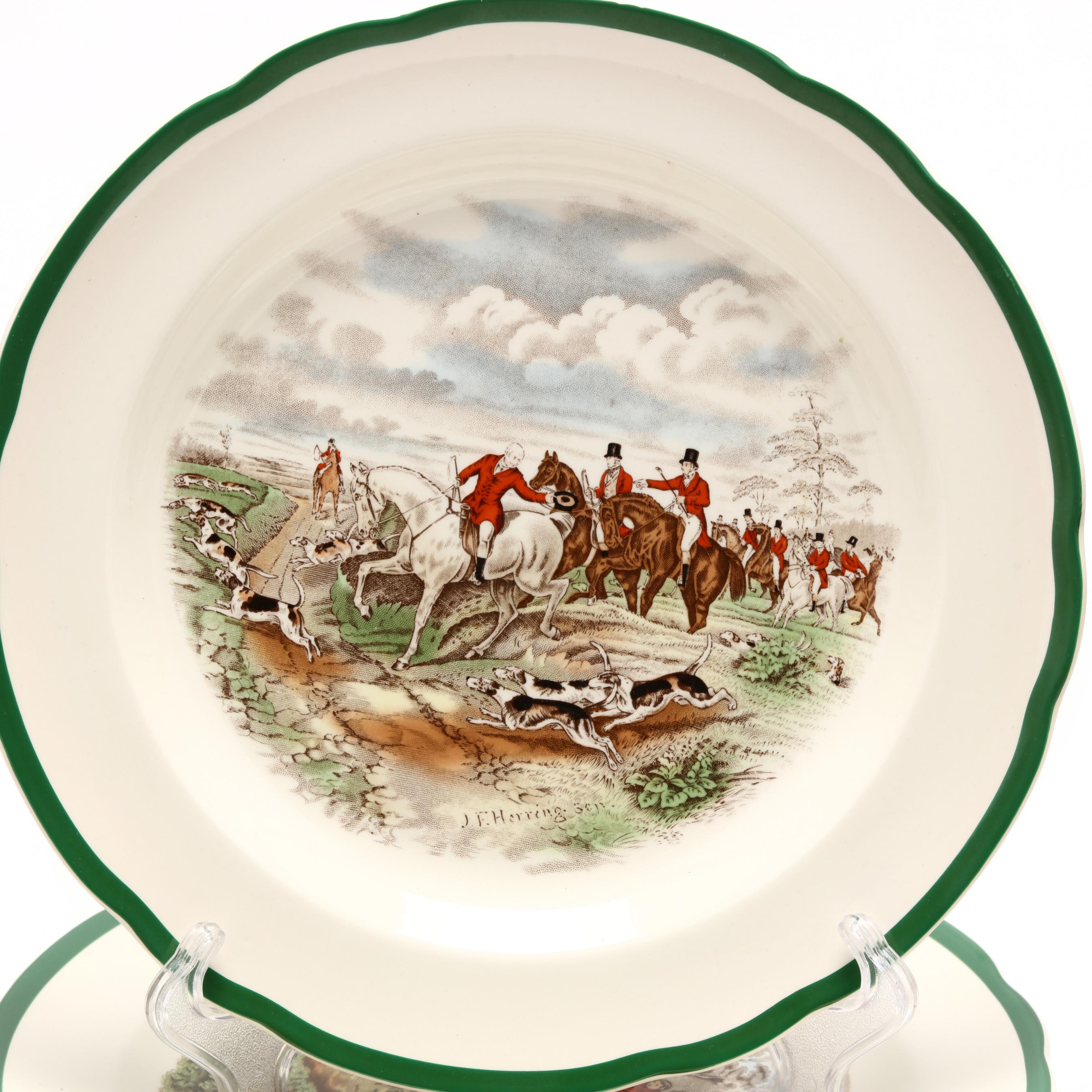 A Large (157) Piece Set of Spode The Hunt Tableware (Lot 1311