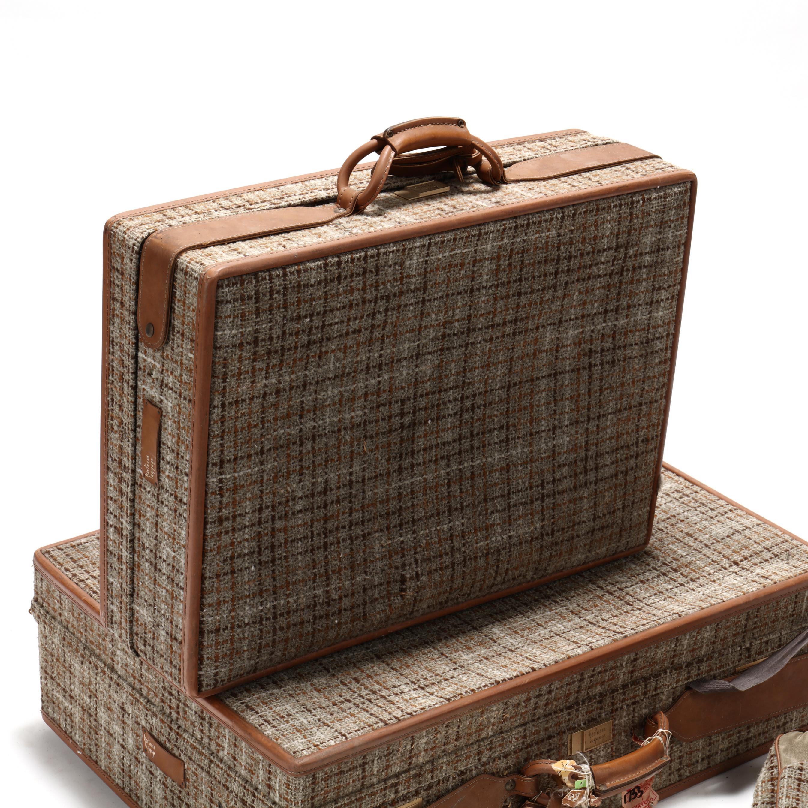 Hartmann 747 Belting Leather Carry On Suitcase Luggage