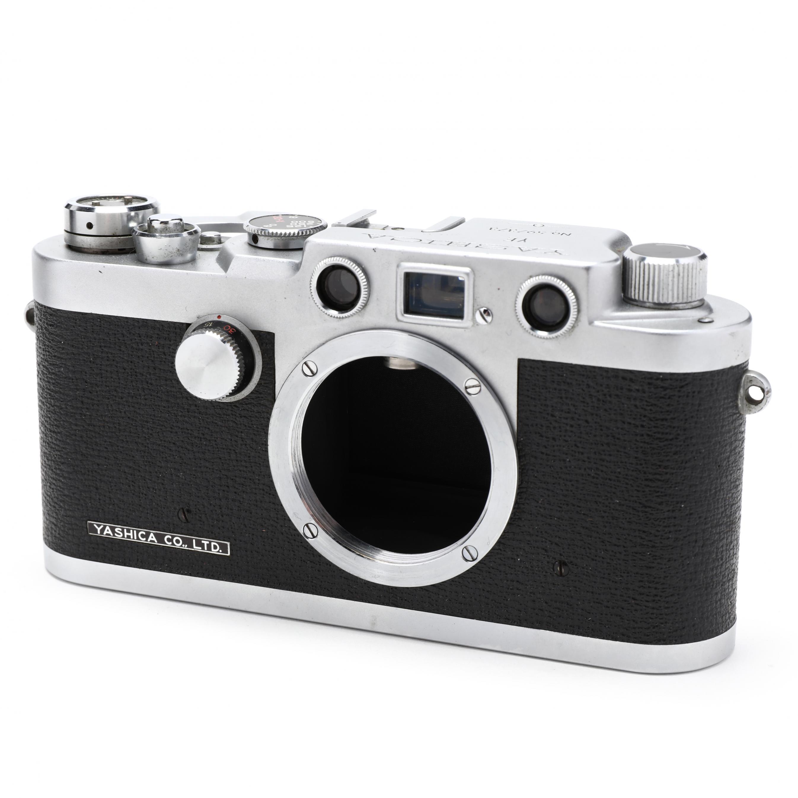 ★良品★ ヤシカ YASHICA YE ボディ#966 Two Vintage Yashica YE Cameras, One with Nikkor Lens (Lot 2300