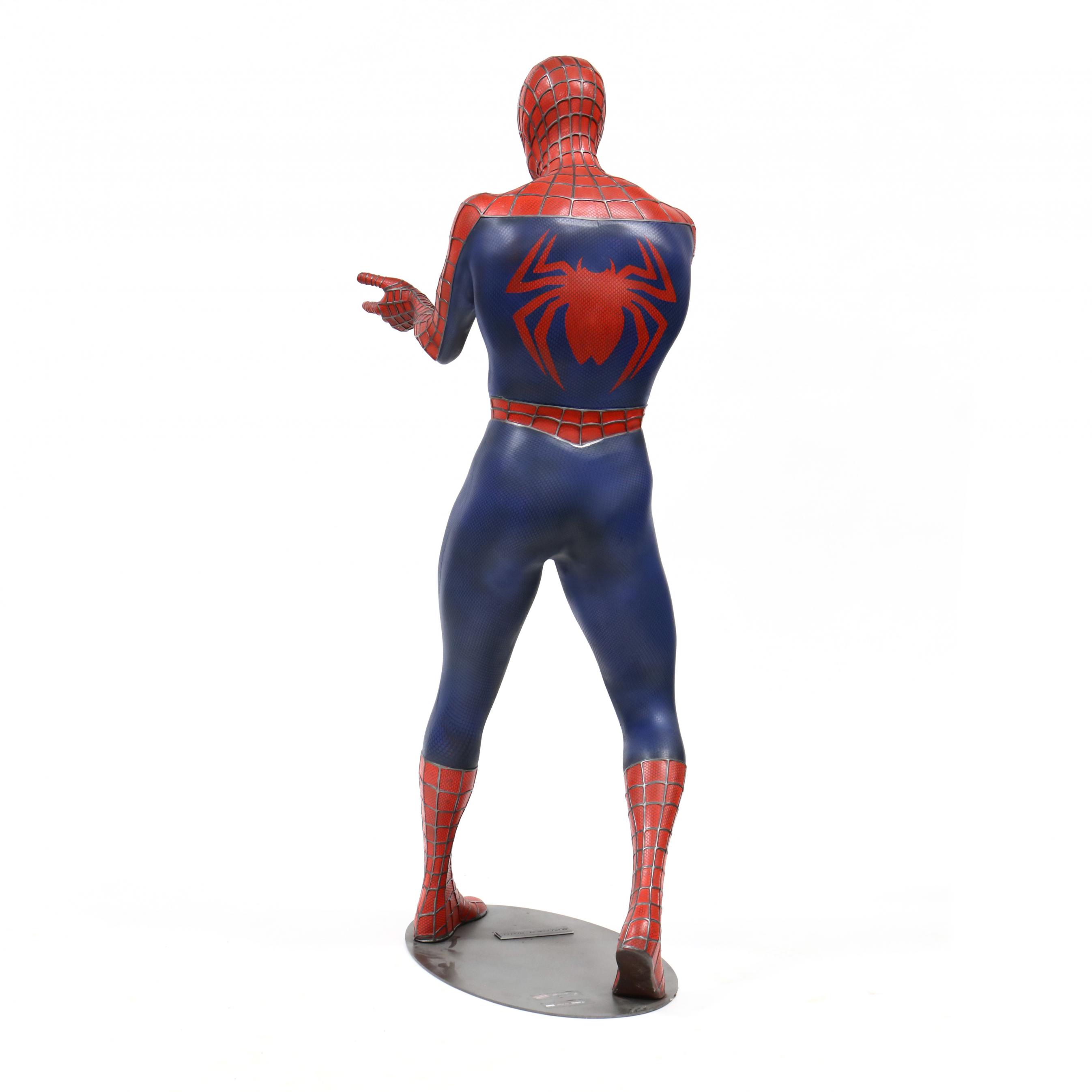 Life-Size Marvel Spiderman Statue (Lot 2297 - The Americana Life-Size Marvel Spiderman Statue (Lot 2297 - The Americana