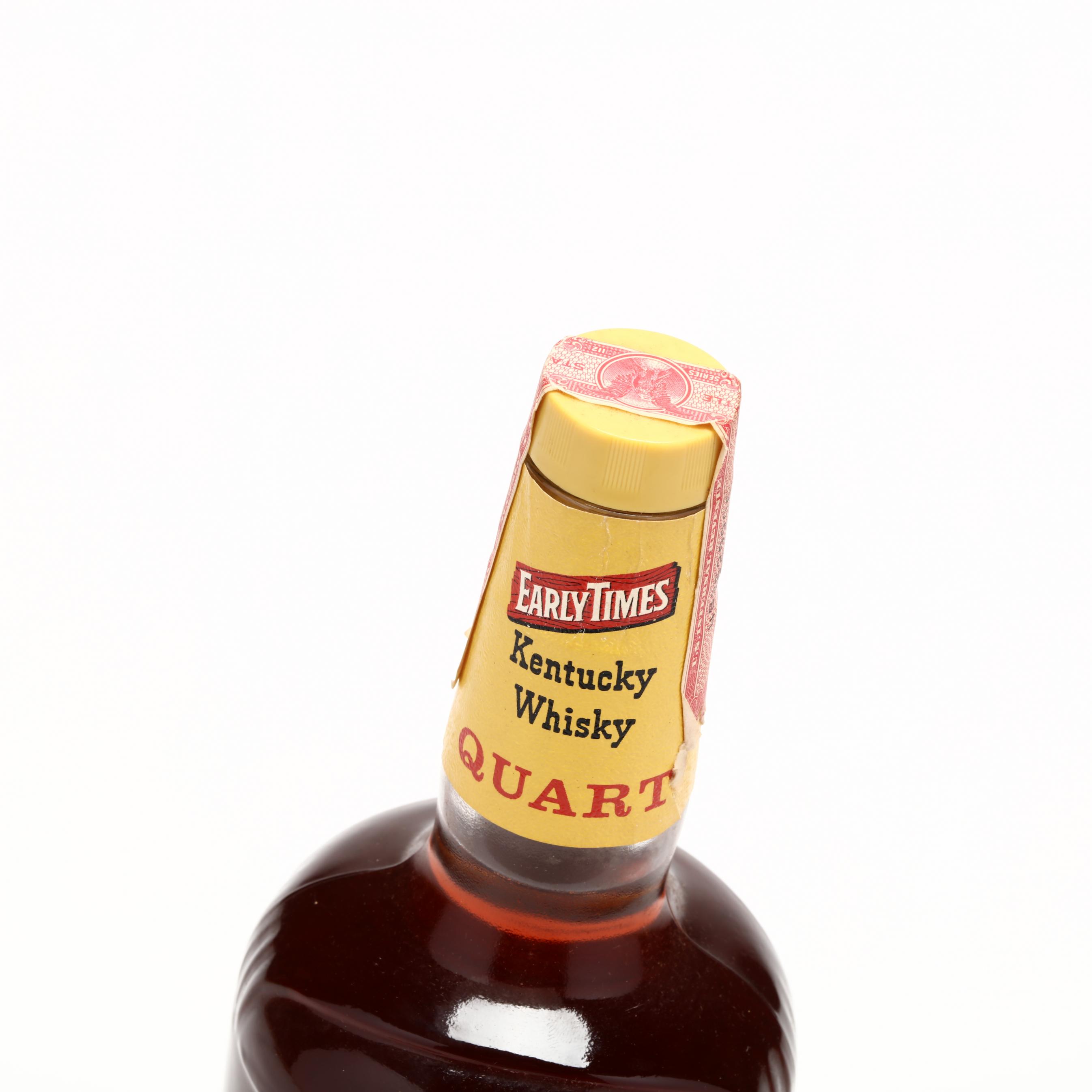 Early Times Bourbon Whisky (Lot 4057 - Rare SpiritsApr 30