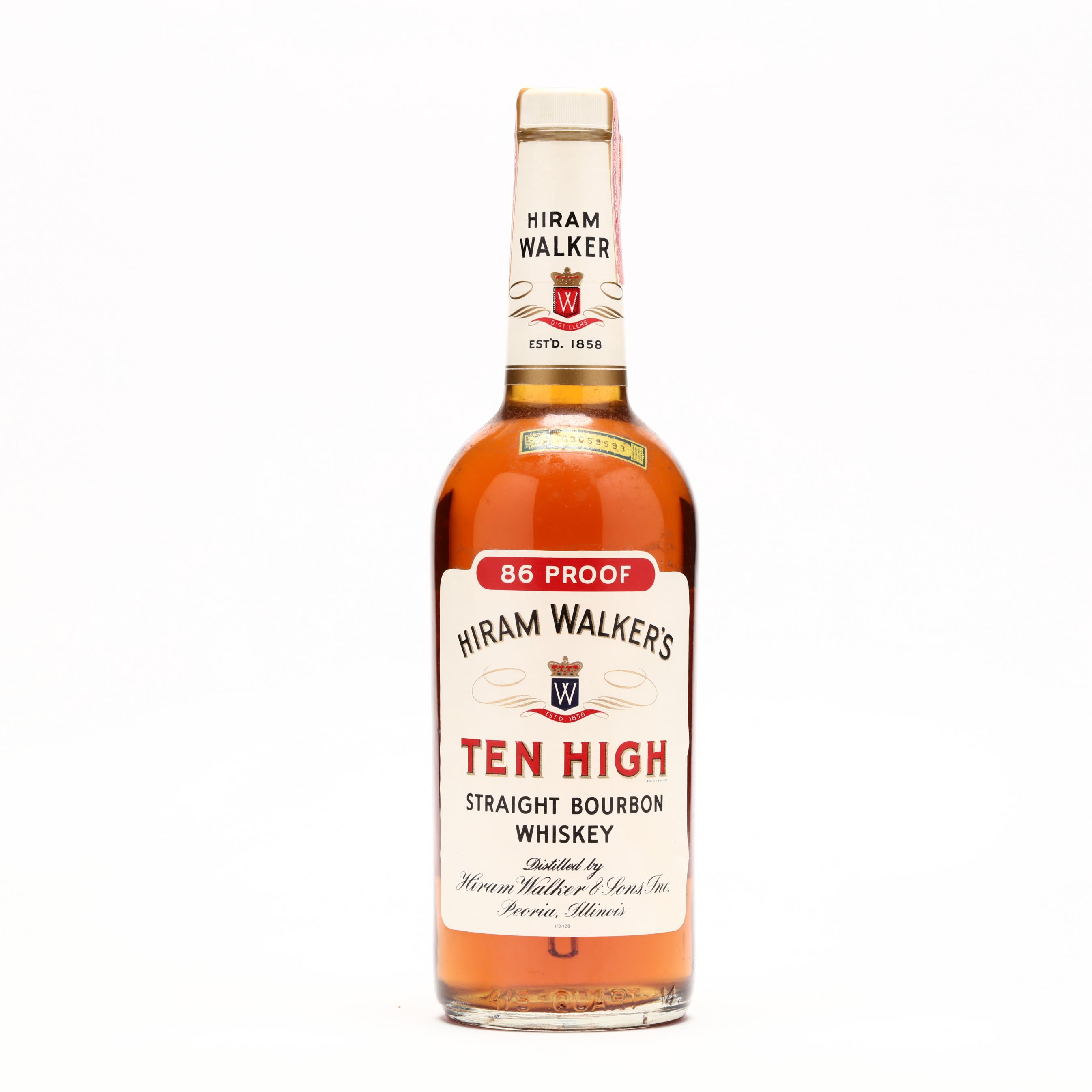Ten High Kentucky Straight Bourbon Whiskey (Lot 4053 - )