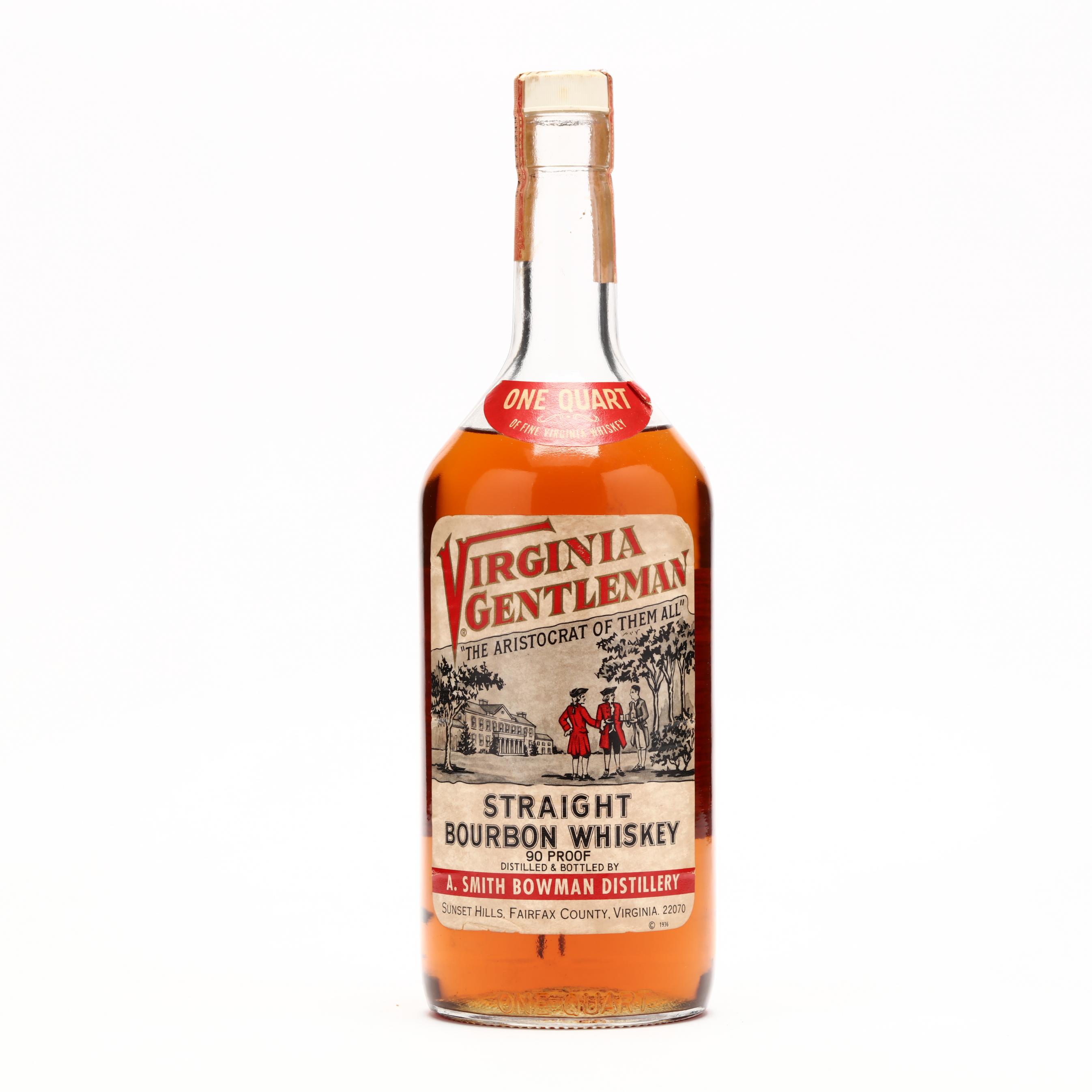 Virginia Gentleman Bourbon Whiskey (Lot 4136 - )