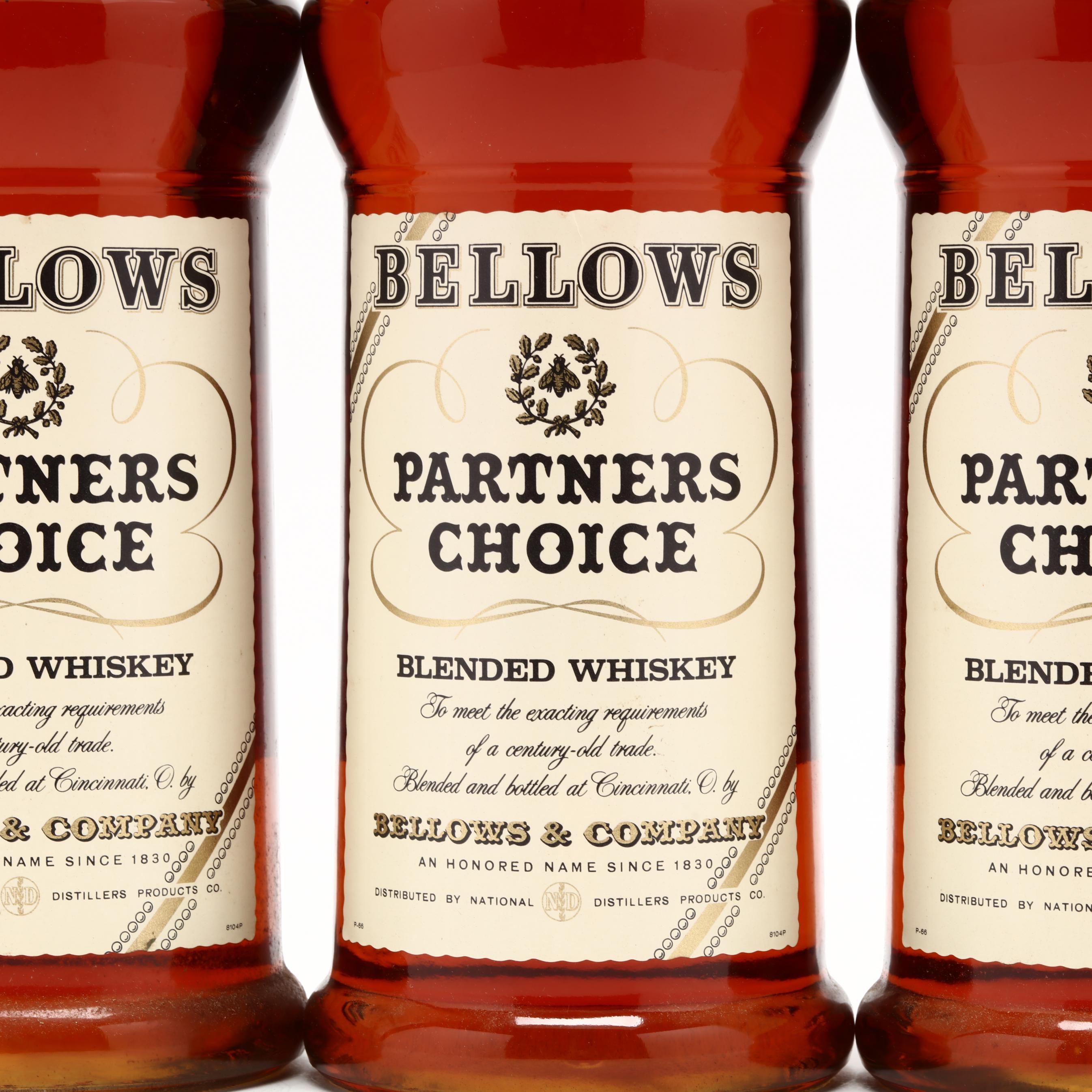 Bellows Partners Choice Blended Whiskey (Lot 4133 - )