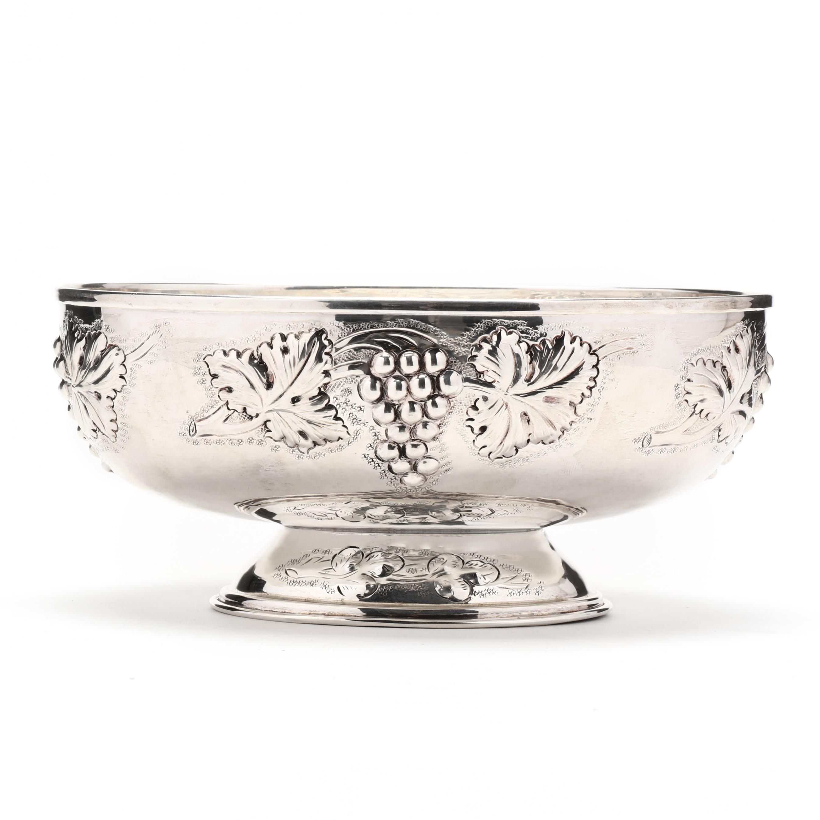 Italian .800 Silver Footed Oval Bowl (Lot 1183 - April Estate