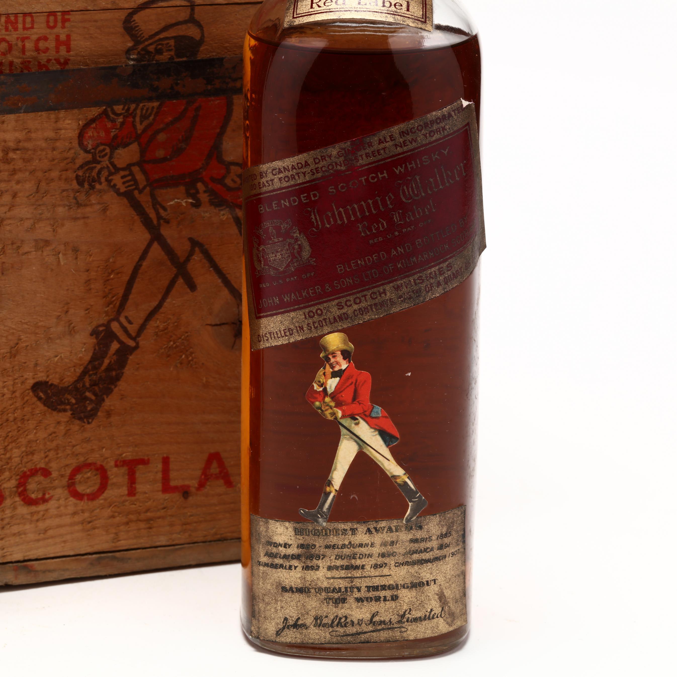 Johnnie Walker Blended Scotch Whisky, Red Label (Lot 4089 - )