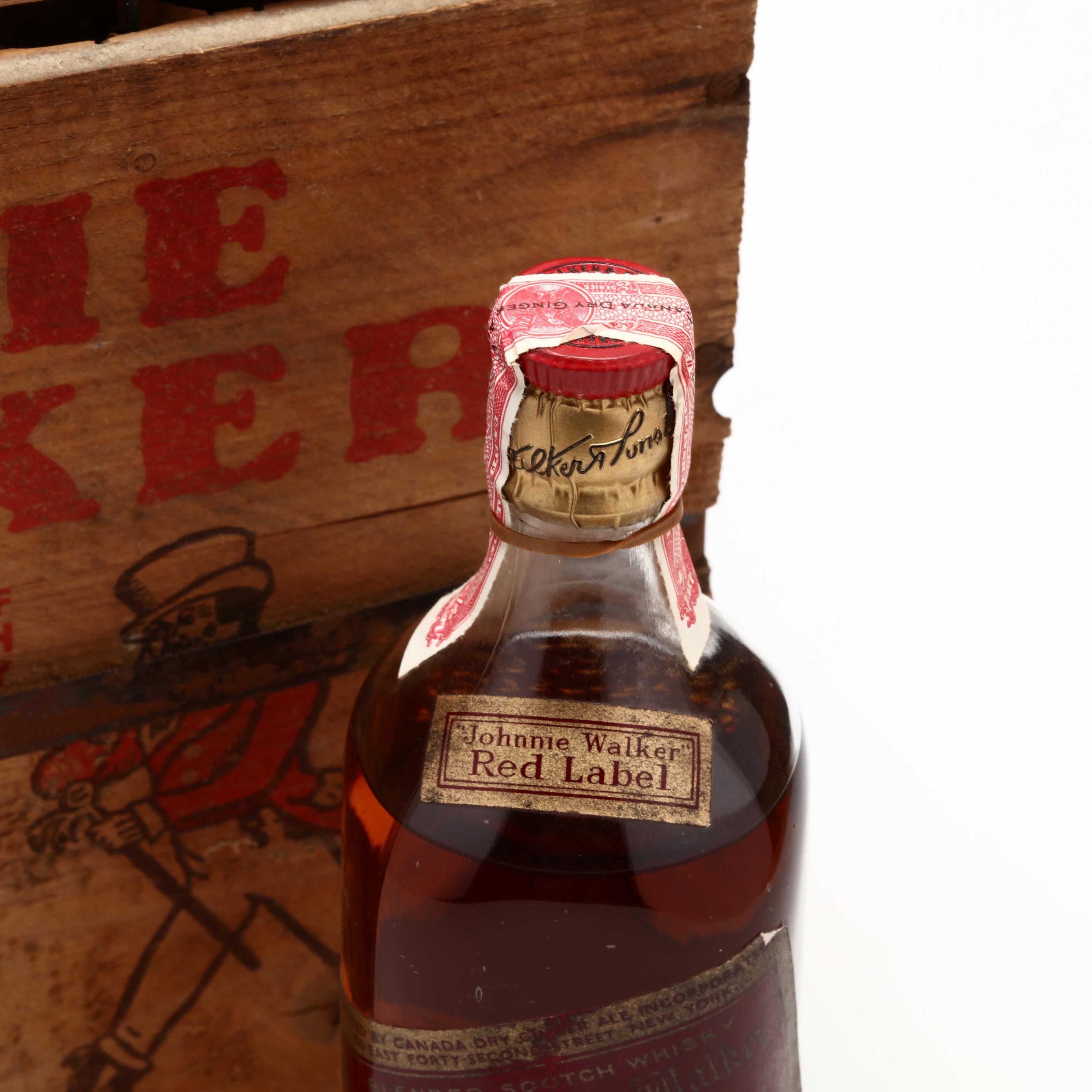 Johnnie Walker Blended Scotch Whisky, Red Label (Lot 4089 - )